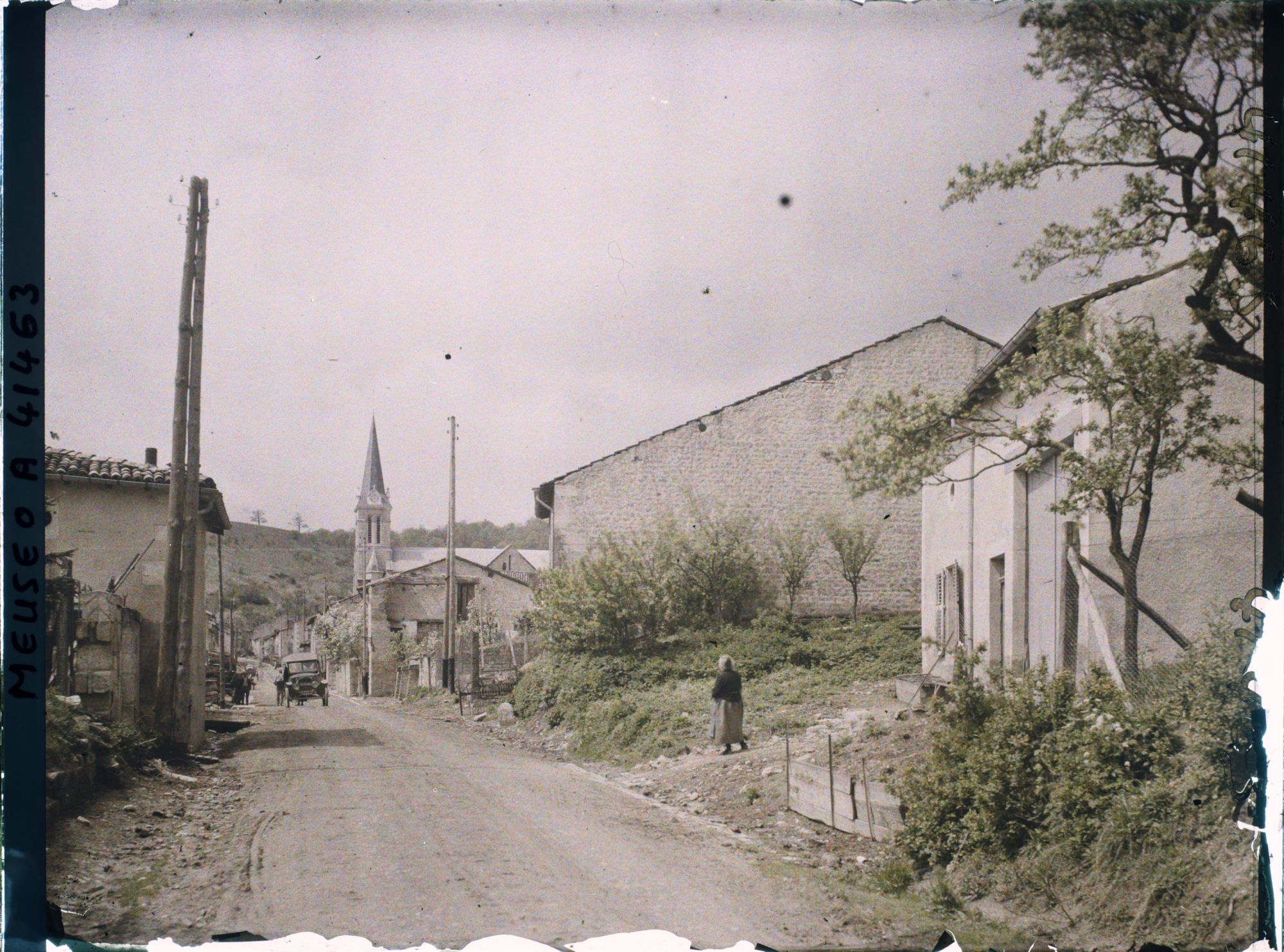 Image représentant France, Woinville, Entrée du Village