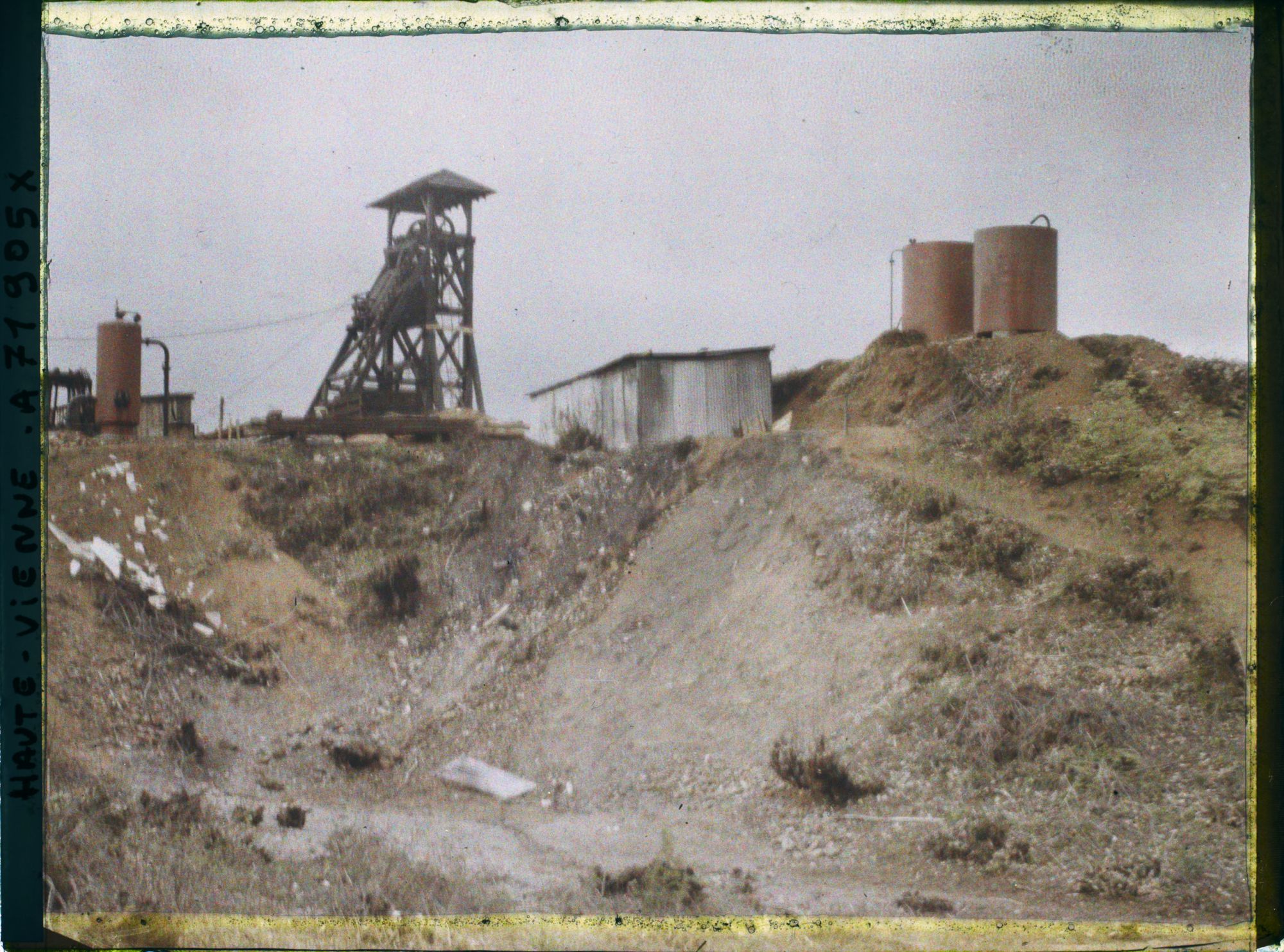Image représentant Le gisement de La Fagassière, mine d'or