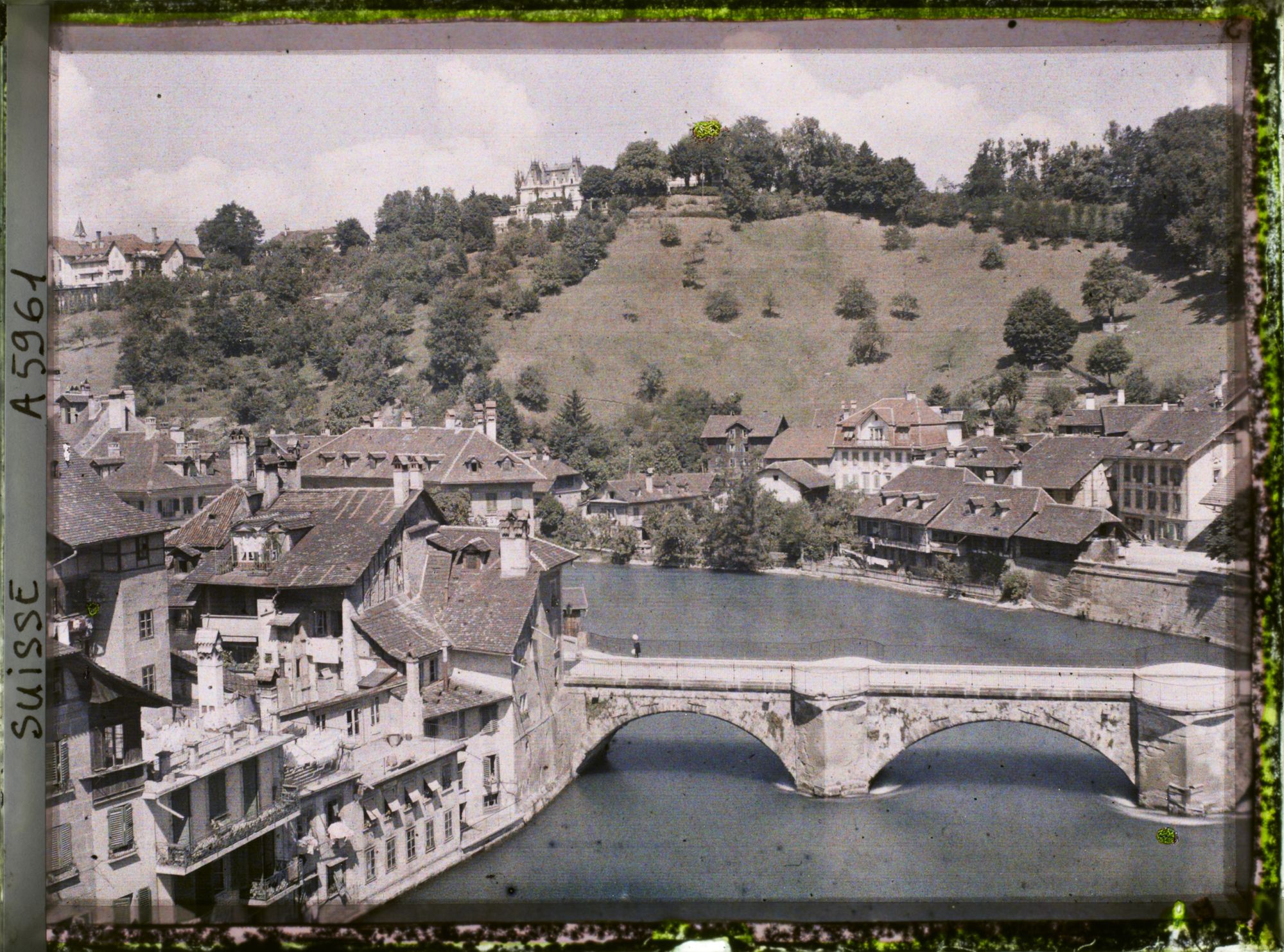 Image représentant L'Untertorbrücke sur l'Aar et le quartier de la Matte