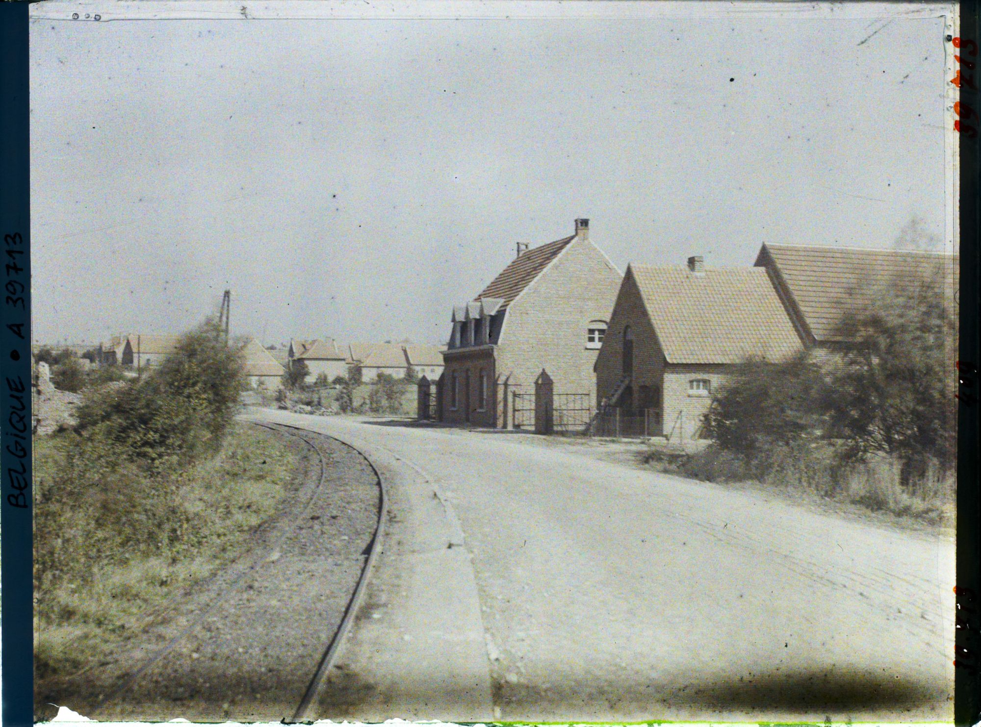 Image représentant Belgique, Dranoutre, Entrée Sud du Village