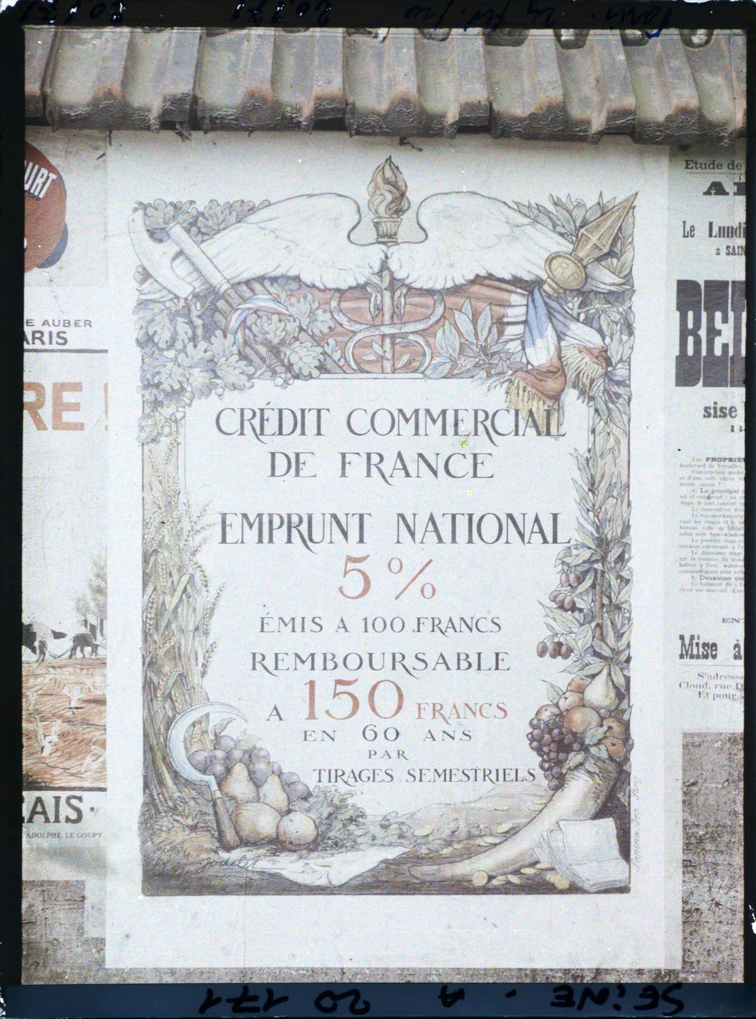 Image représentant Affiche de l'emprunt national de 1920, Crédit commercial de France
