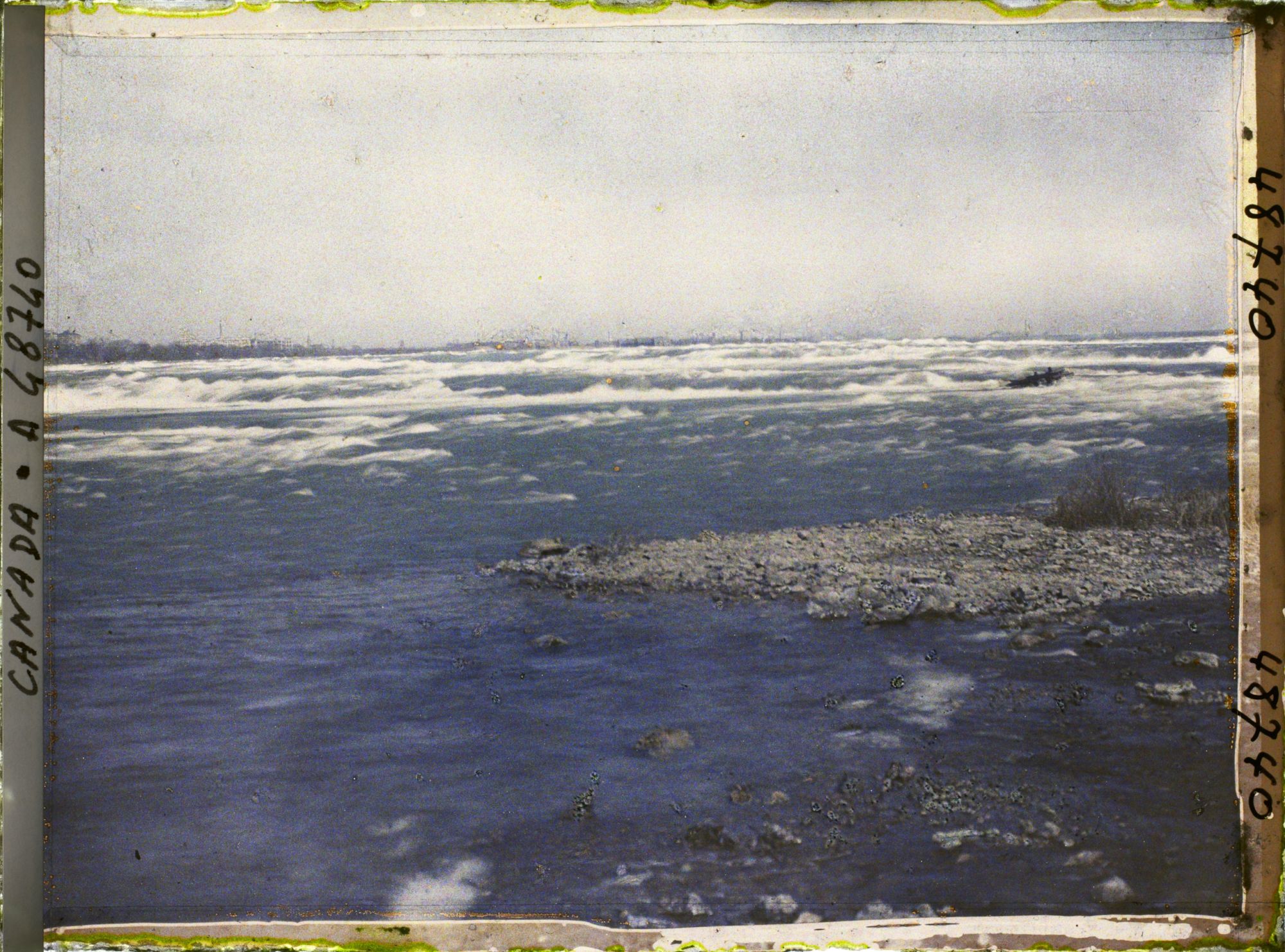 Image représentant Canada, Niagara, Les rapides avant la Chute Canadienne