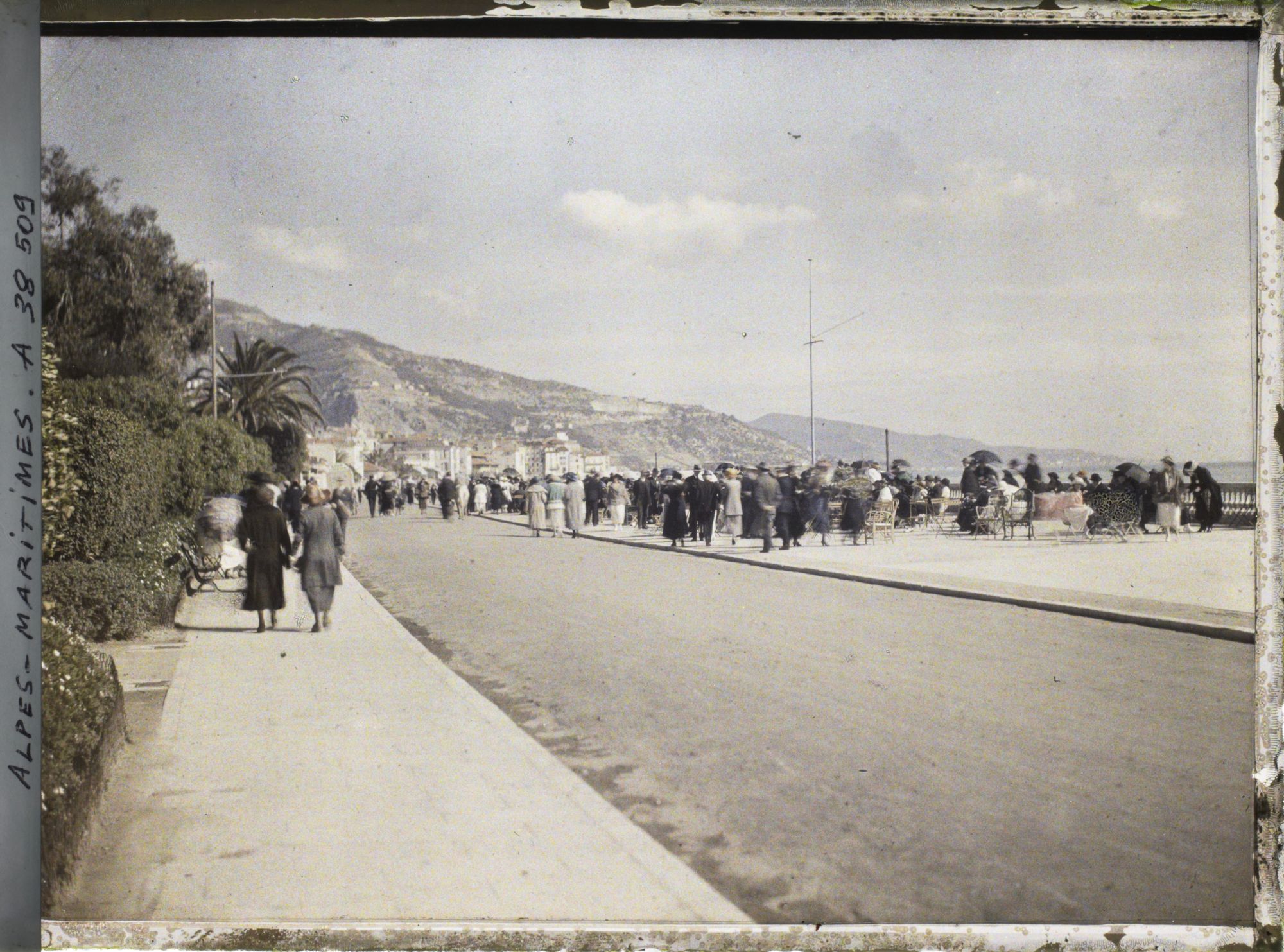 Image représentant La promenade du Midi, en hiver