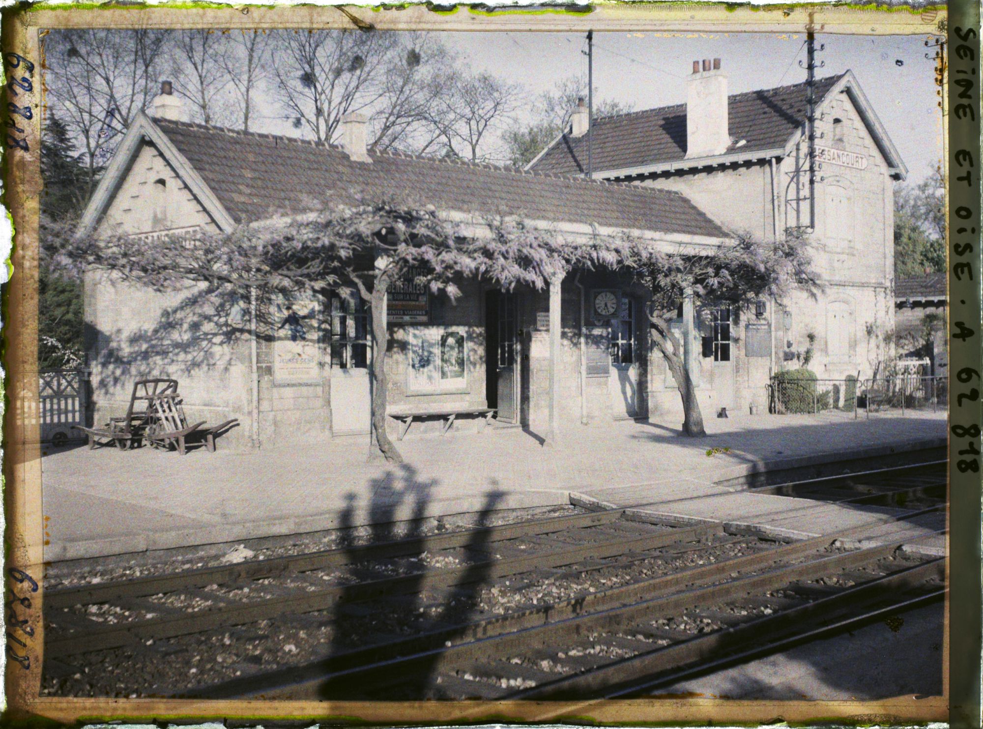 Image représentant Ile de France, Bessancourt, Le gare fleurie