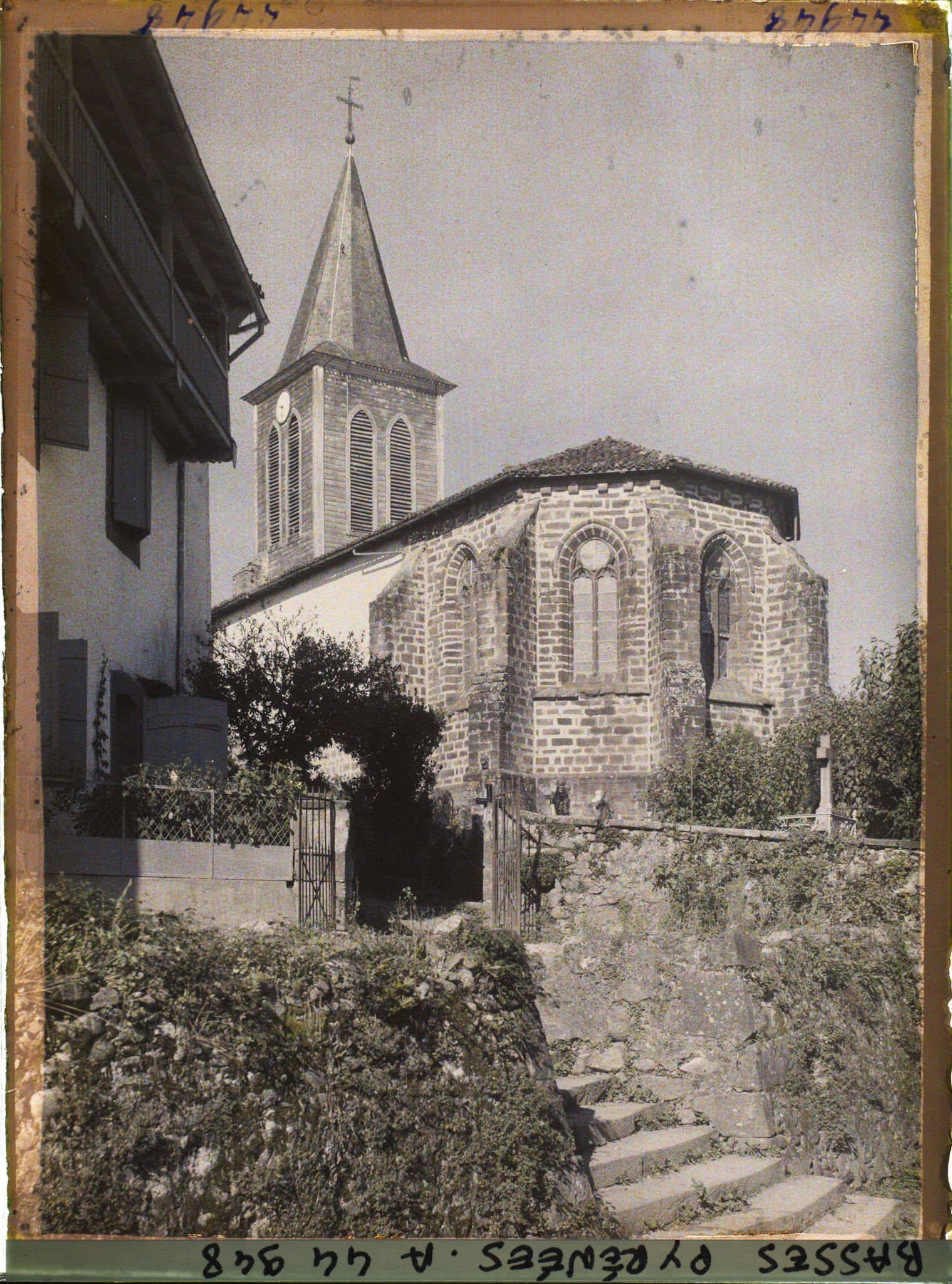 Image représentant France, Uhart-Cize, L'Eglise d'Uhart Cize