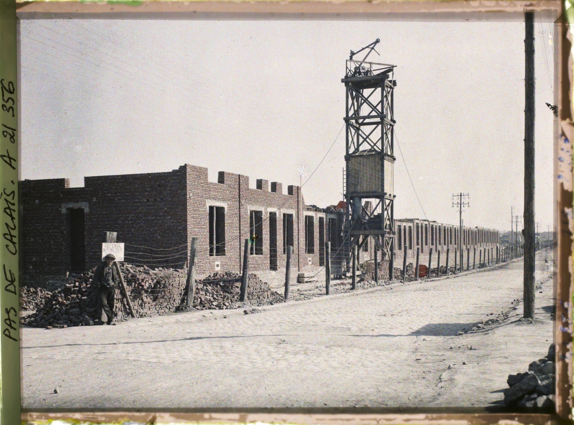Image représentant Corons en construction rue de Lille