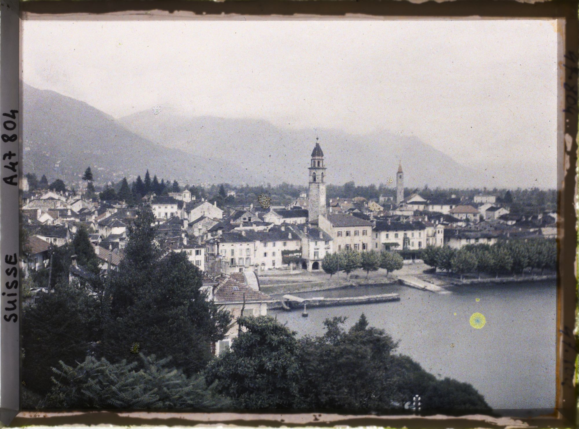 Image représentant Panorama sur Ascona et la lac Majeur