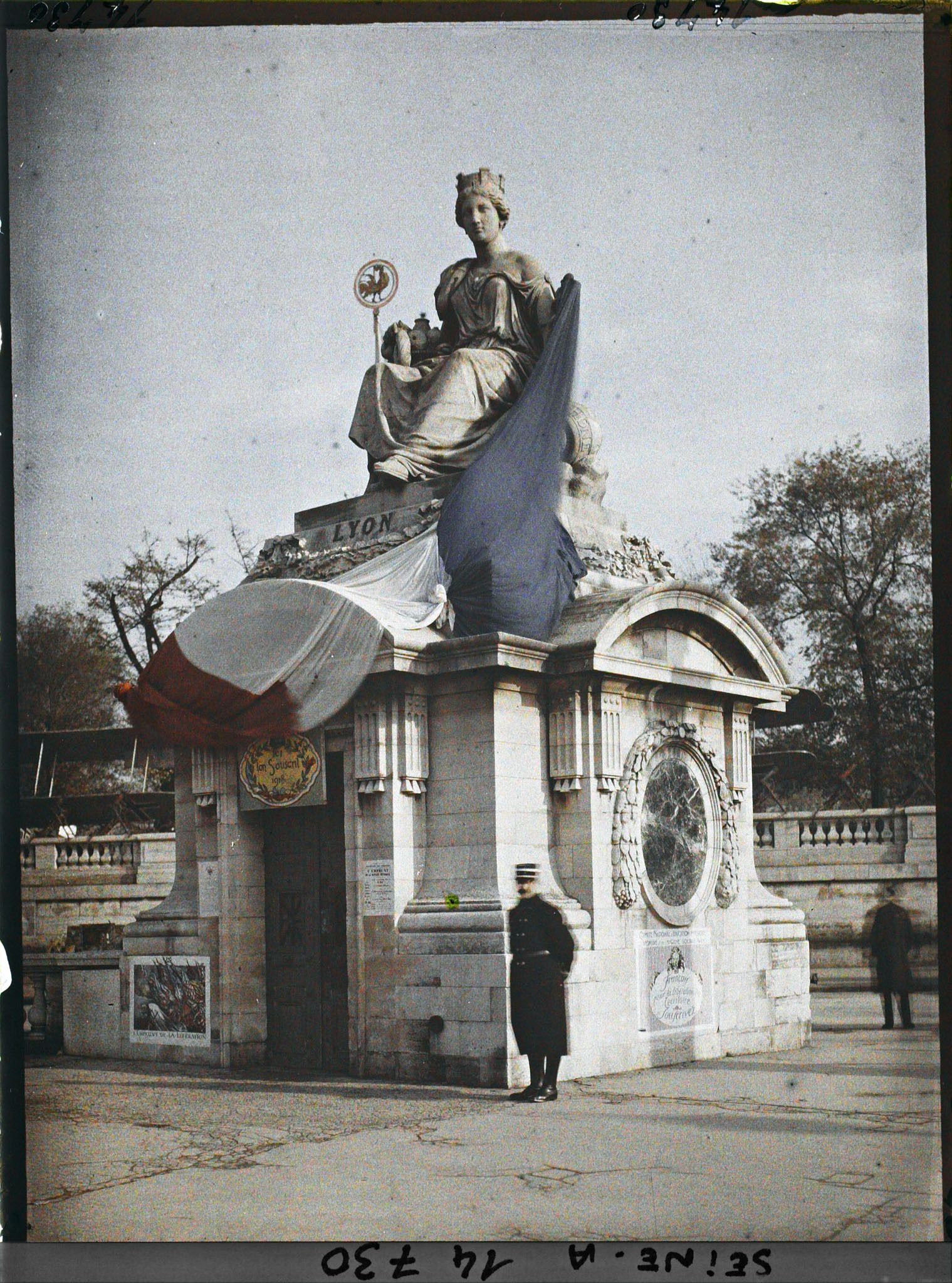 Image représentant Bureau de souscription, Statue de Lyon, place de la Concorde