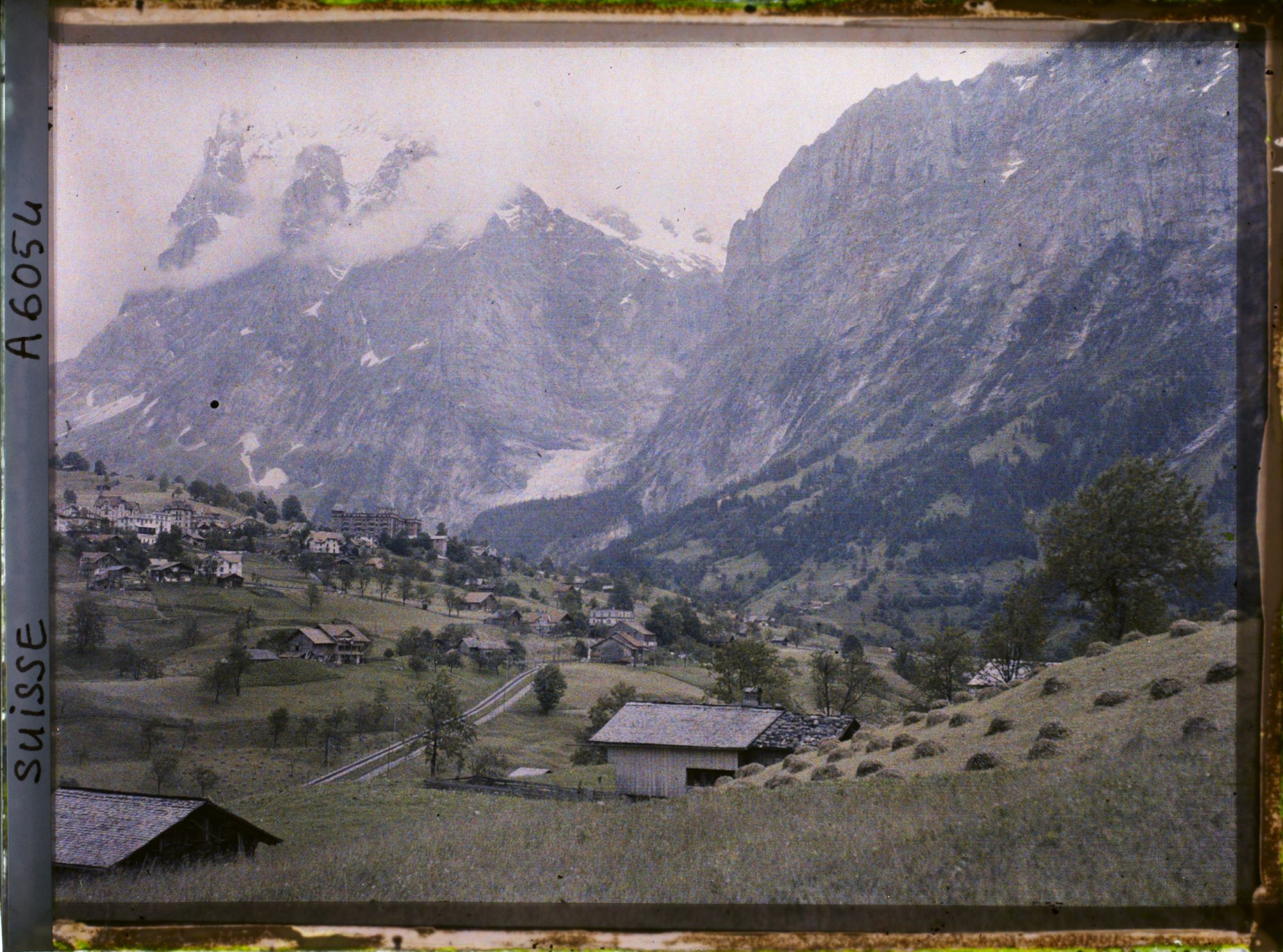 Image représentant Panorama sur Grindelwald et le Wetterhorn