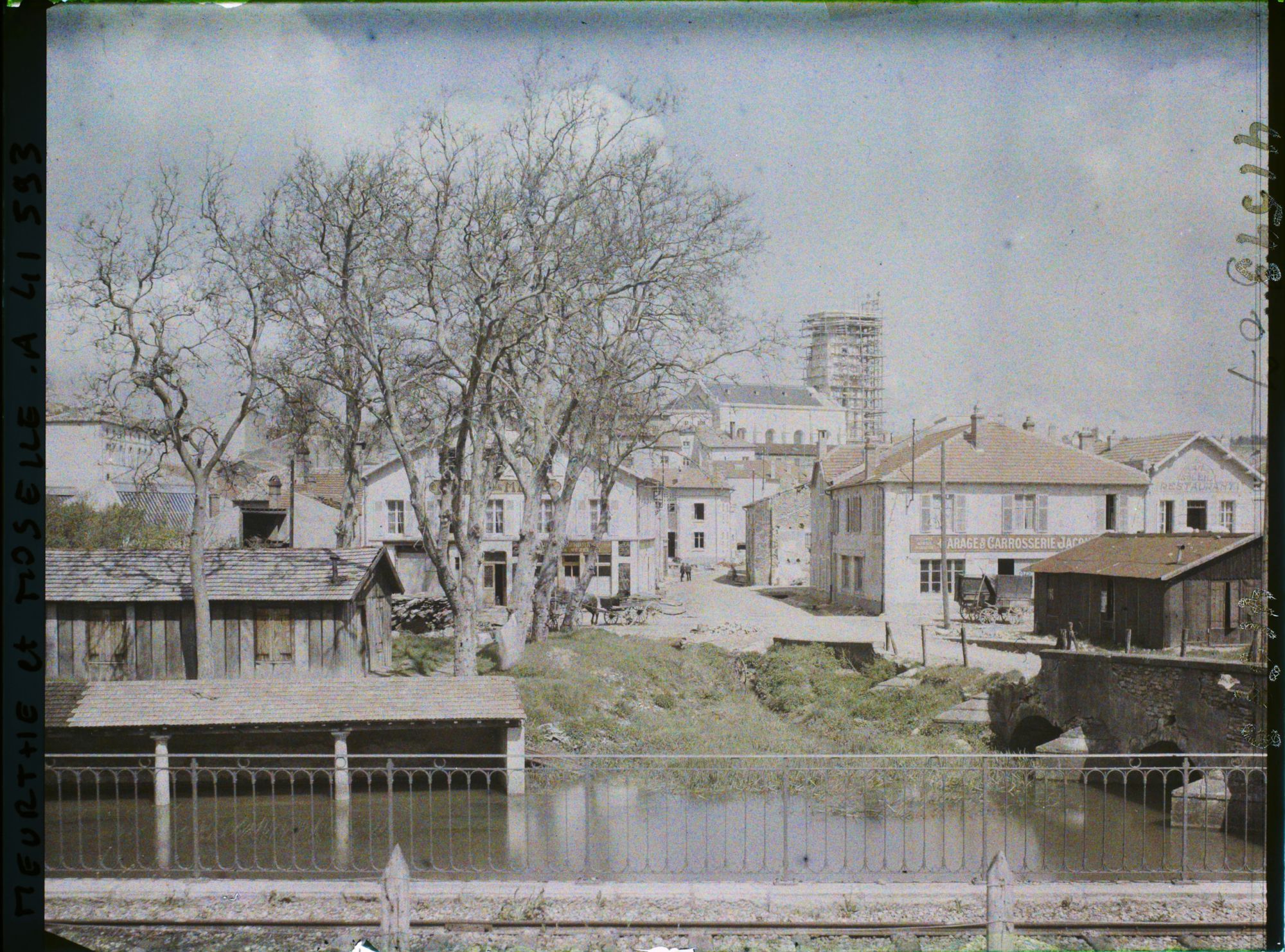 Image représentant France, Thiaucourt, Vue vers l'Eglise