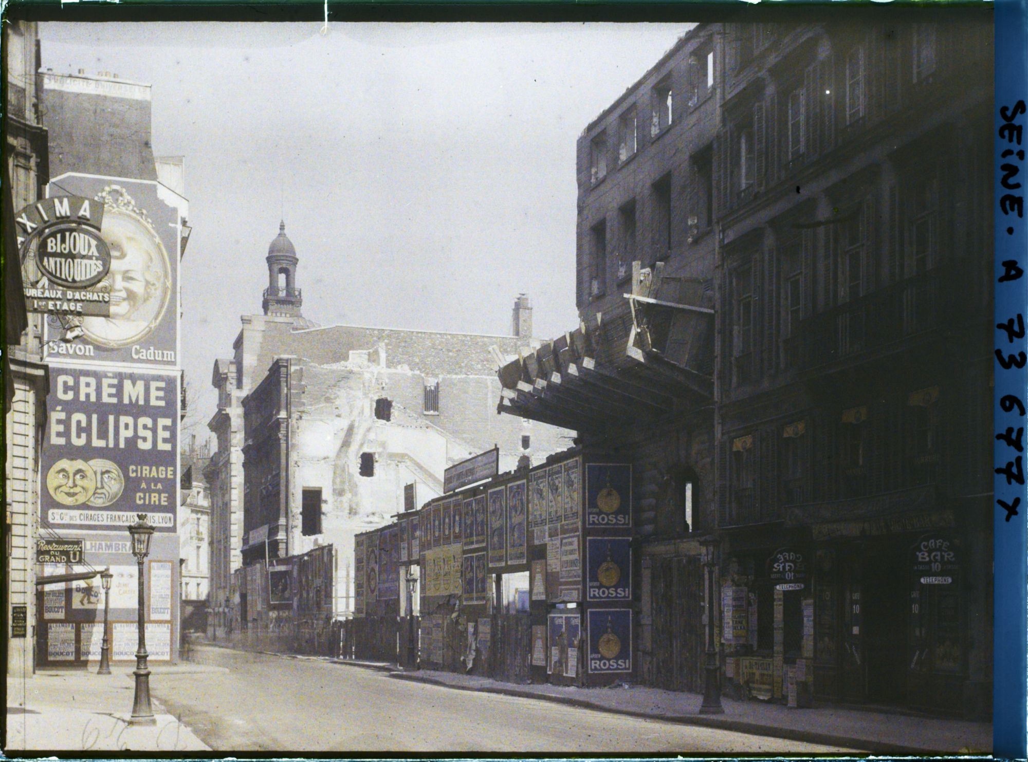 Image représentant Travaux pour le prolongement du boulevard Haussmann rue Taitbout