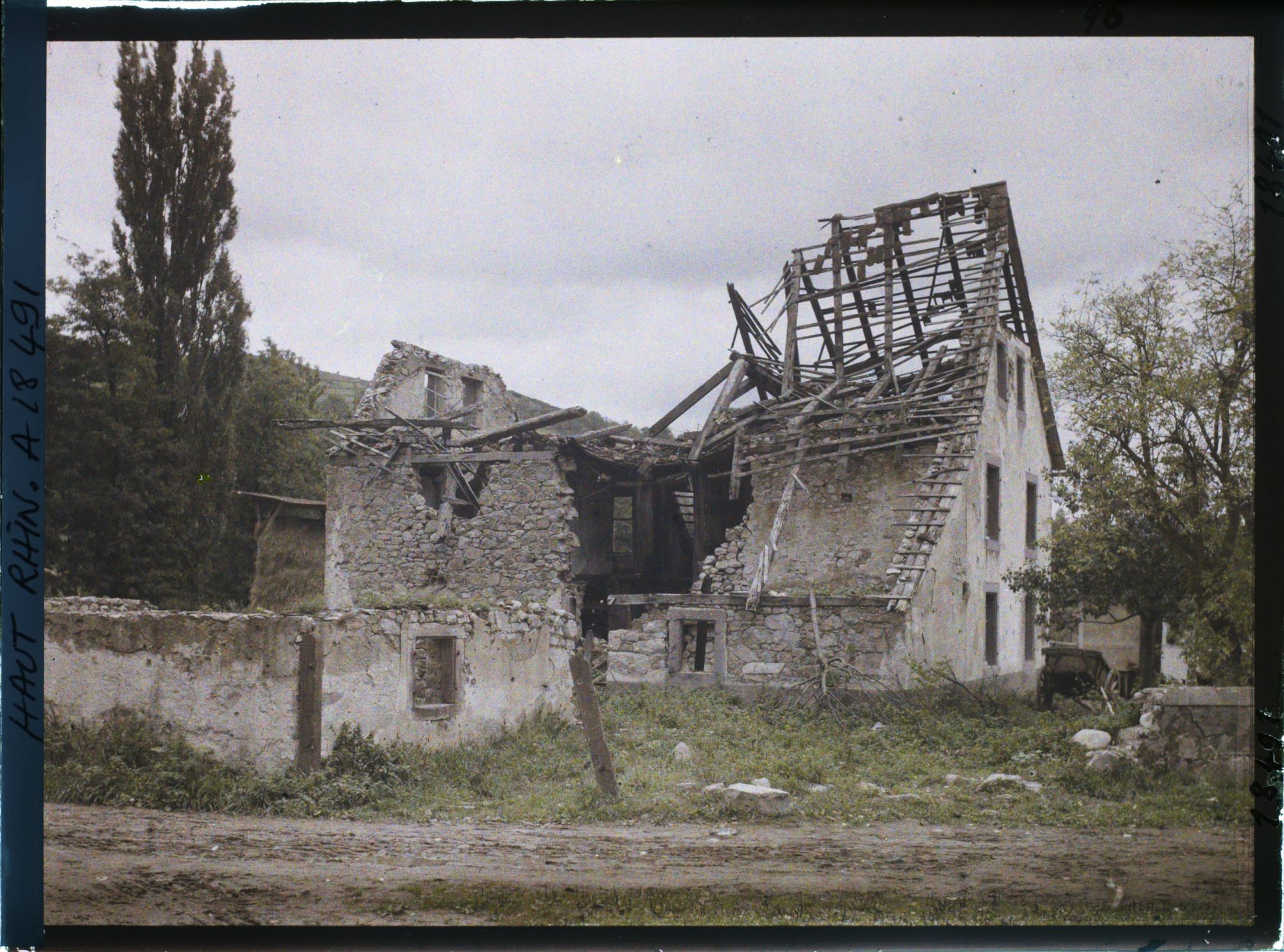 Image représentant Près de Munster, maison démolie