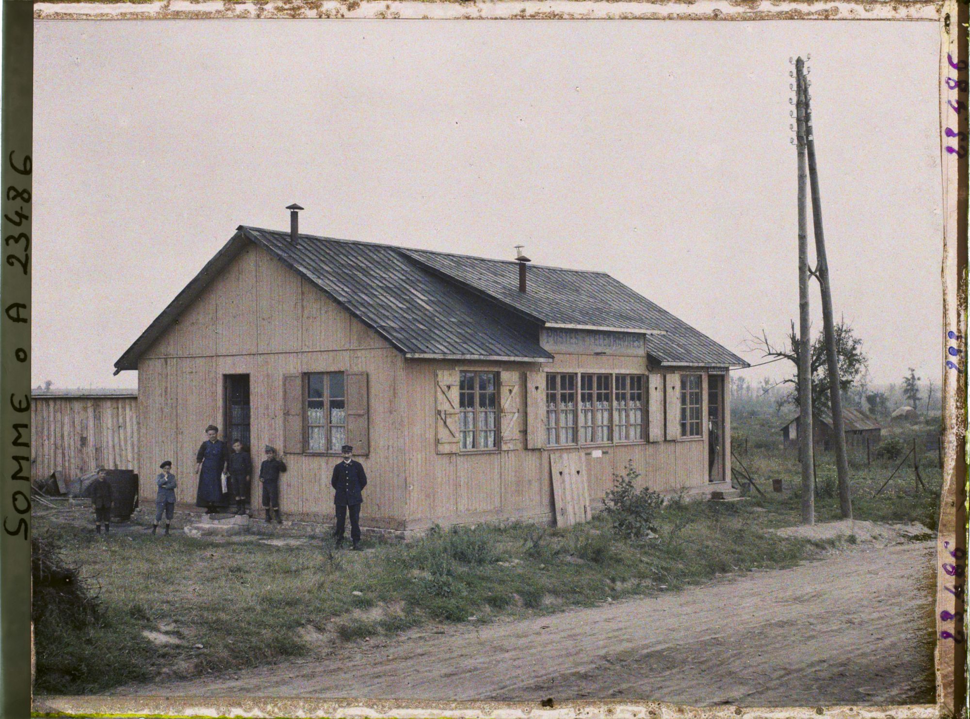 Image représentant France, Brie, Le Bureau des Postes et des Télégraphes