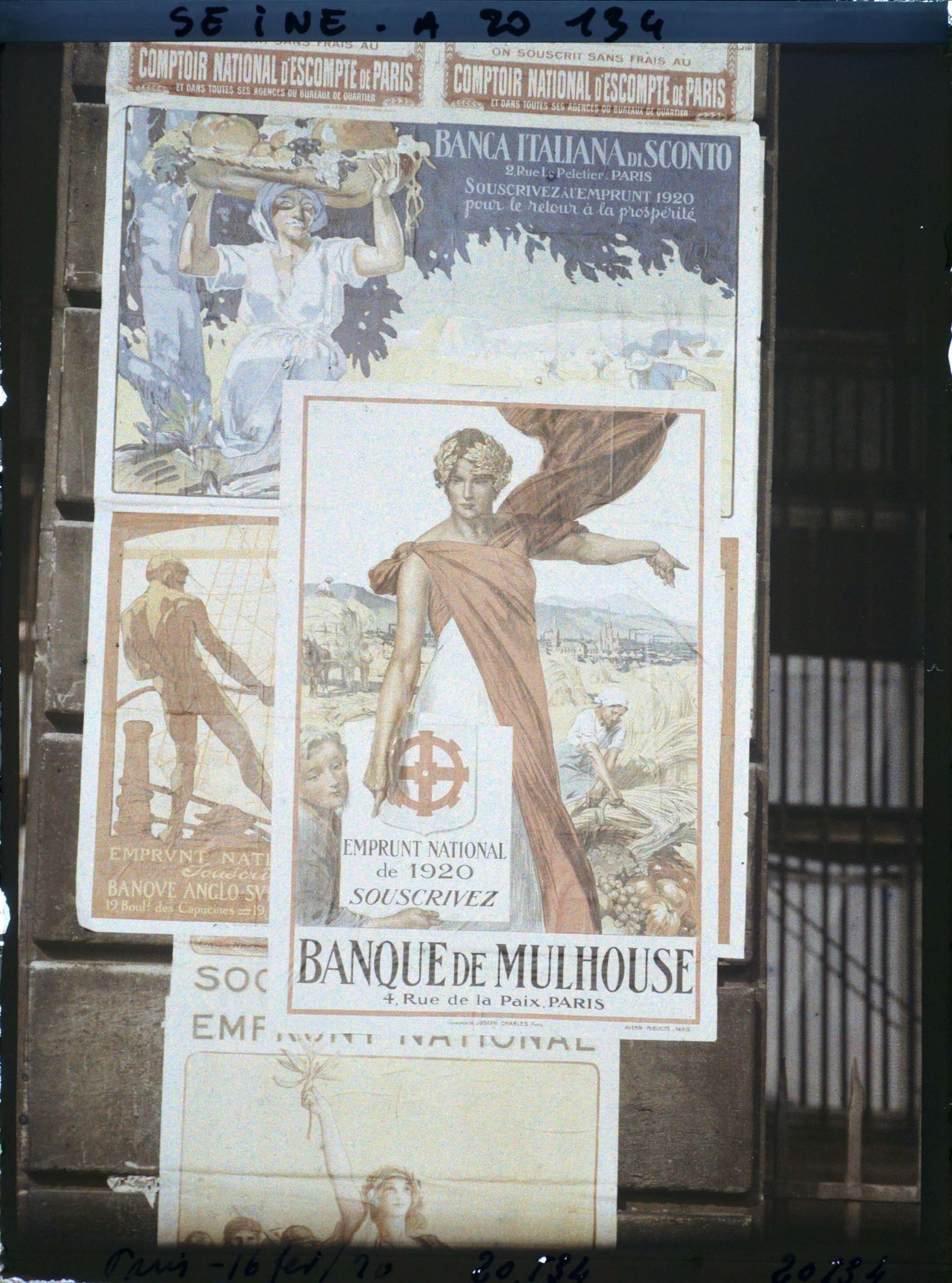 Image représentant Affiche de l'emprunt national de 1920, Banque de Mulhouse