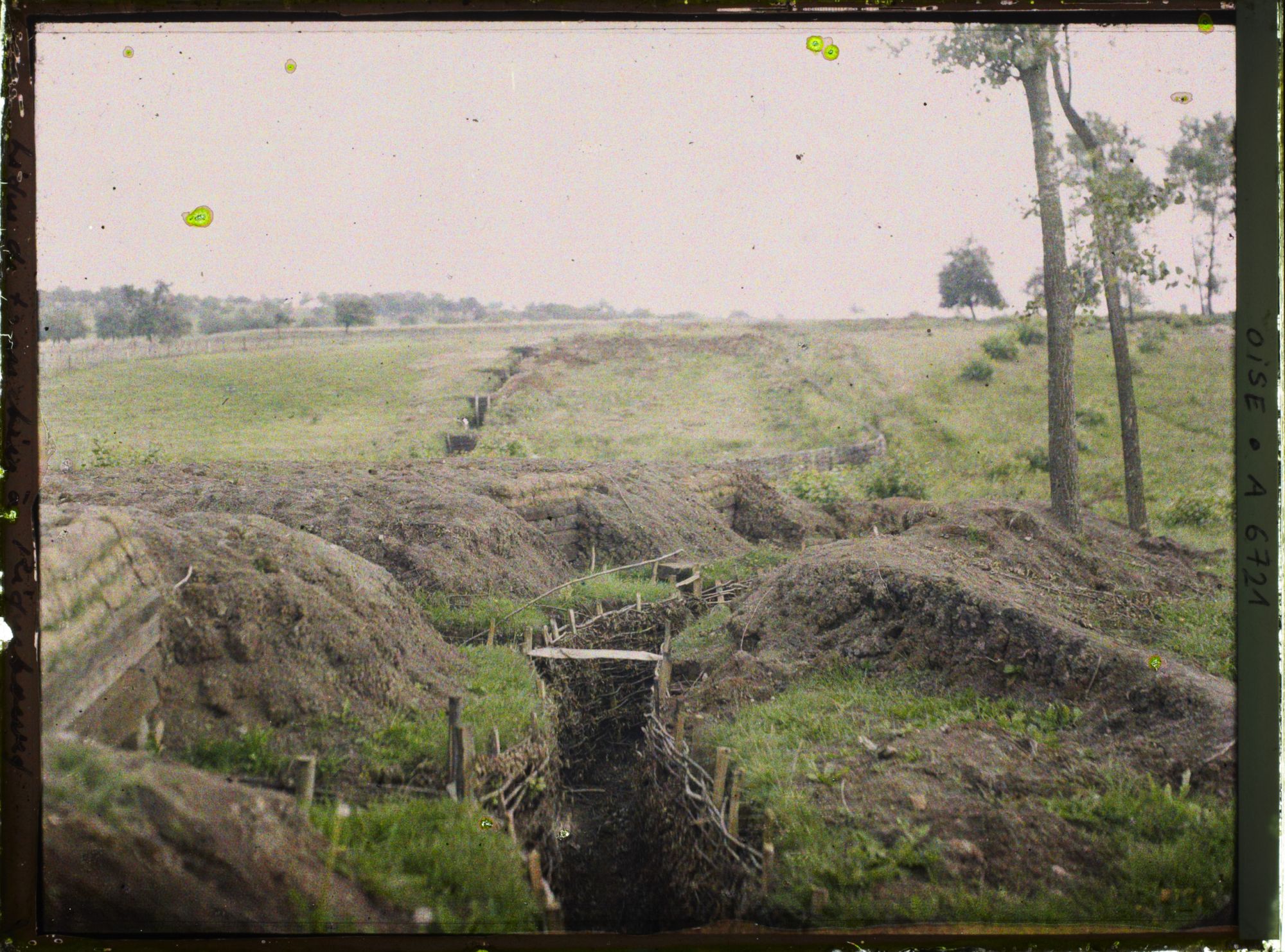 Image représentant Ligne de tranchées à Ricquebourg
