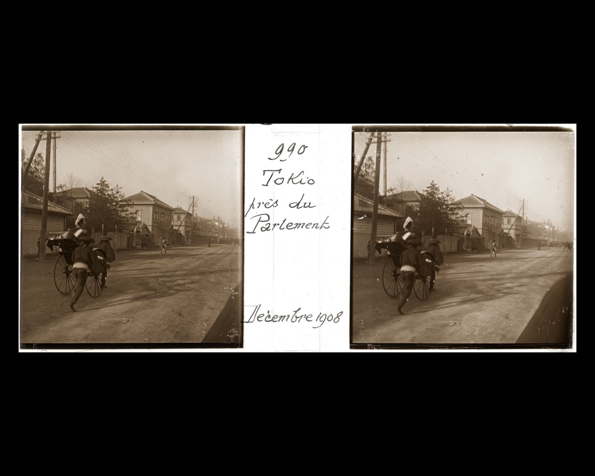 Image représentant Député se rendant à une séance de la Diète impériale (parlement)