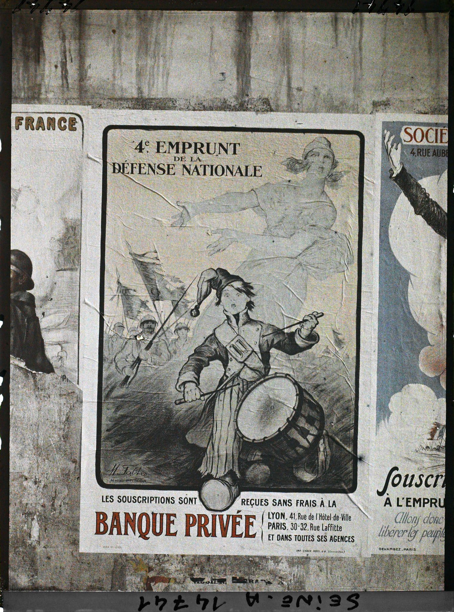Image représentant Affiche de l'emprunt national, Banque privée