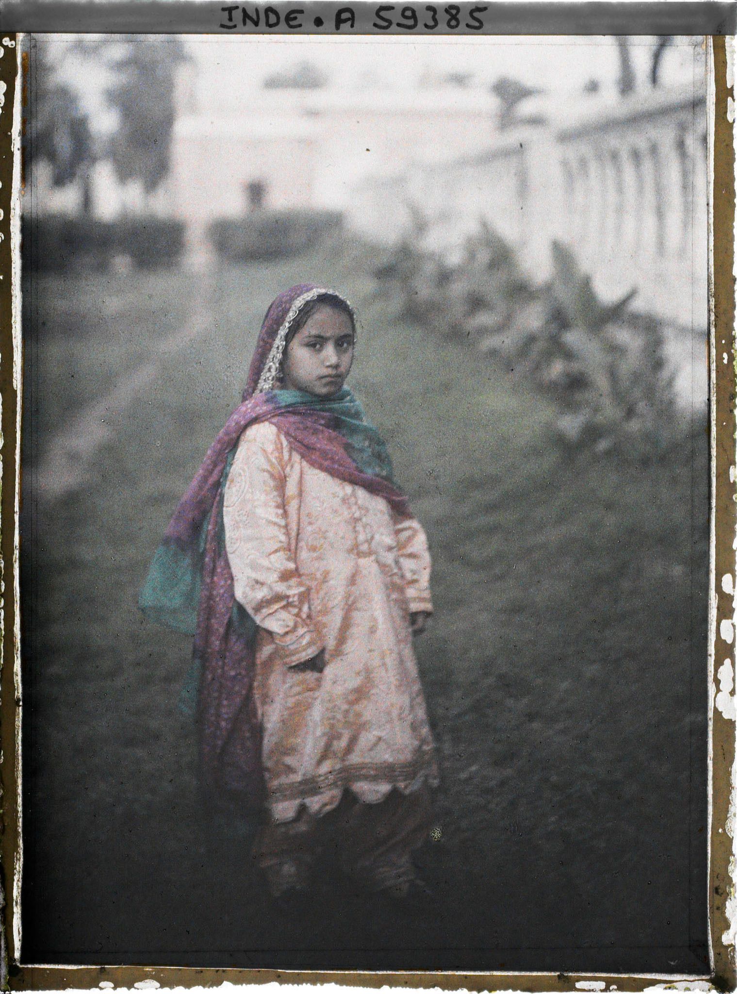 Image représentant Portrait de fillette du Pendjab