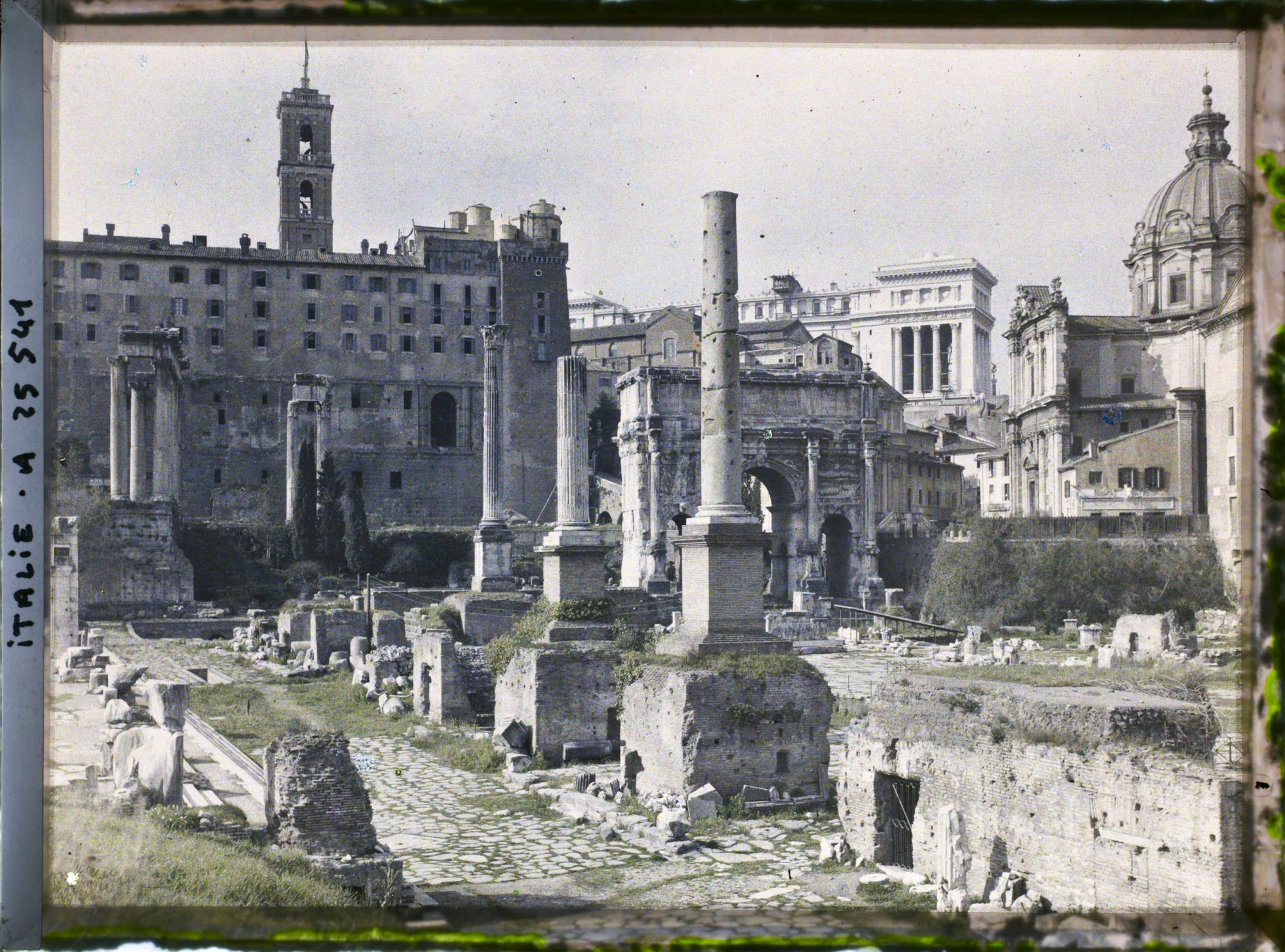 Image représentant Forum romain ensemble