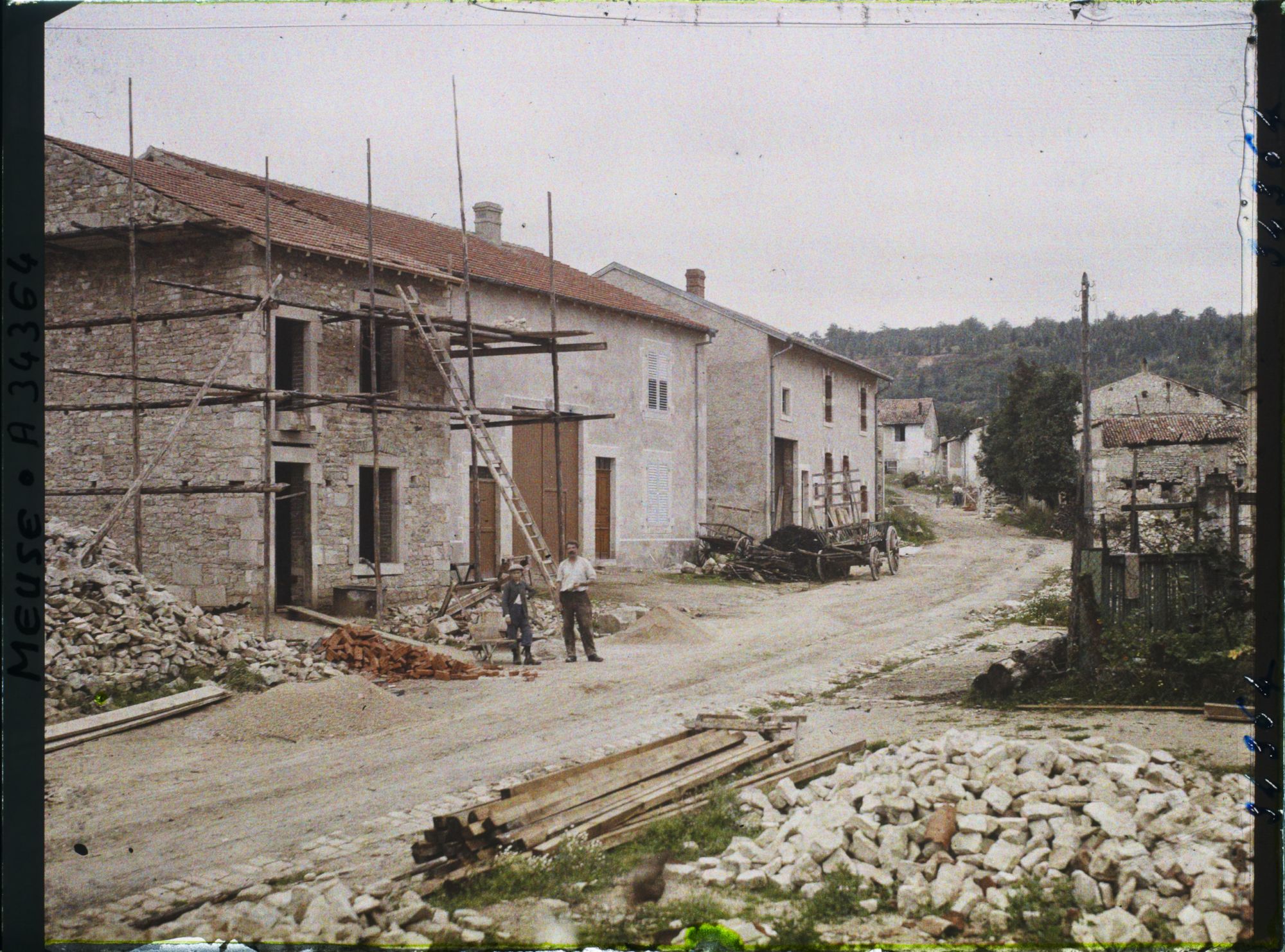 Image représentant France, Billy sous les Côtes, La grande rue du Village
