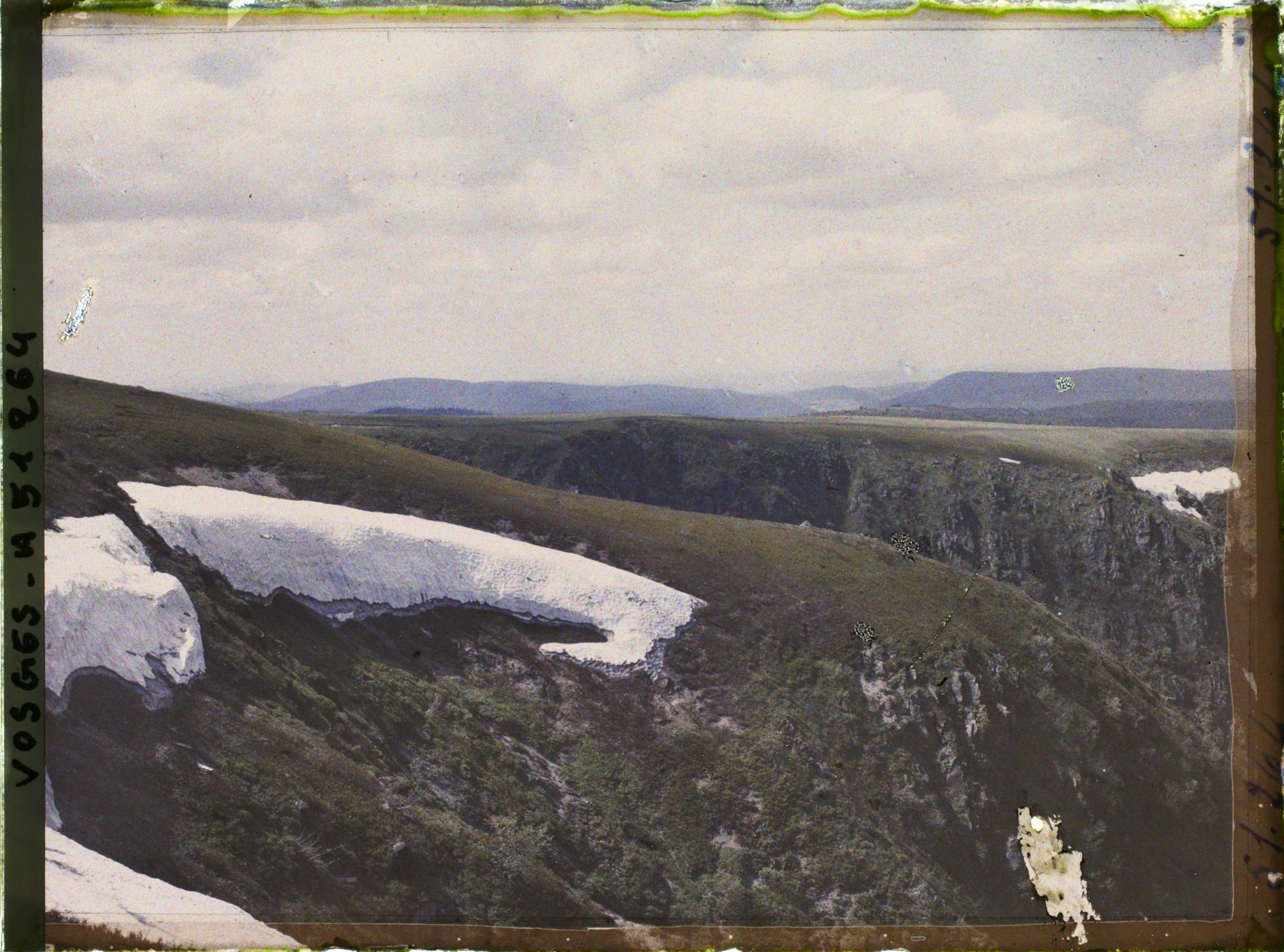 Image représentant Alsace, Houhneck, Ravin de Fraukental vu les pentes Nord du Honhneck