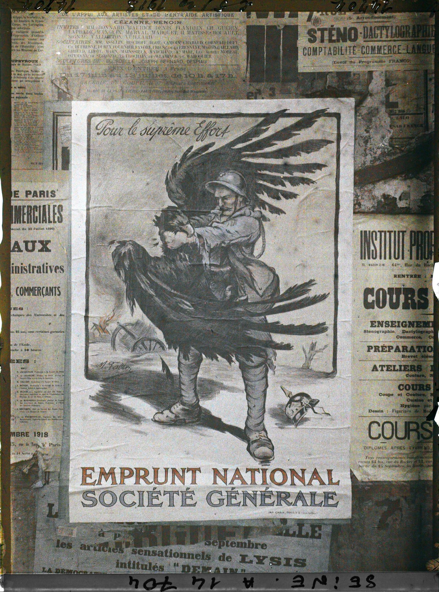 Image représentant Affiche de l'emprunt national, Société Générale