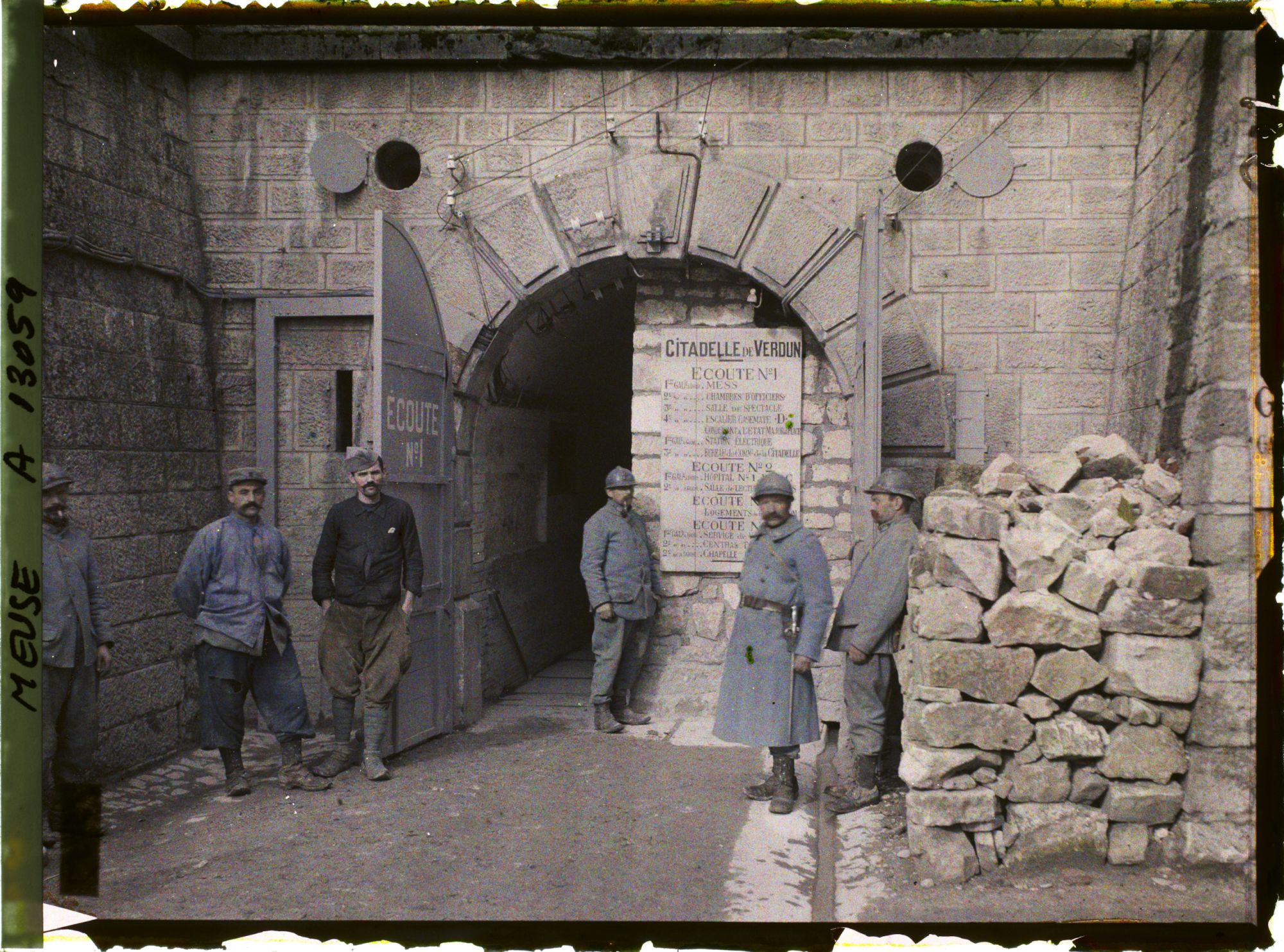 Image représentant France, Verdun, Entrée de la Citadelle