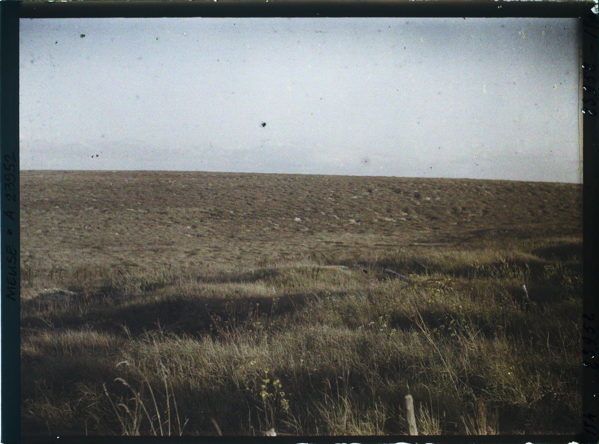 Image représentant France, Montfaucon, Les trous d'Obus de la Cote 304 vers le Sud Est