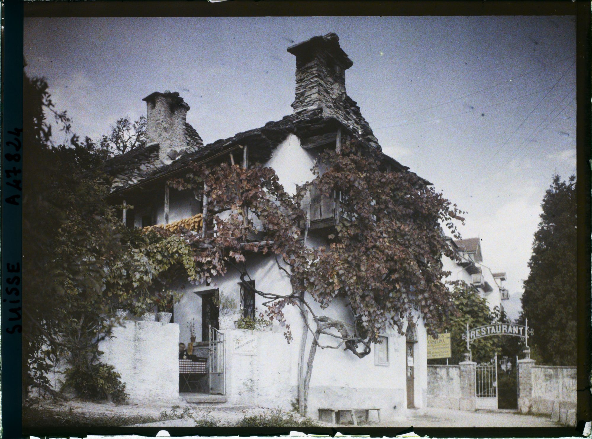 Image représentant Restaurant et maisons typiques tessinoises