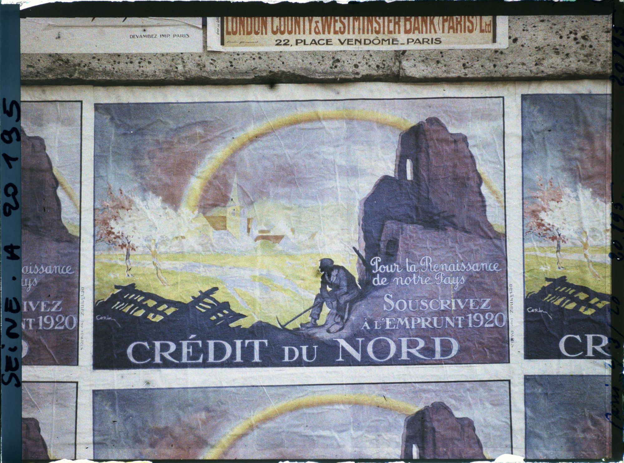 Image représentant Affiche de l'emprunt national de 1920, Crédit du Nord