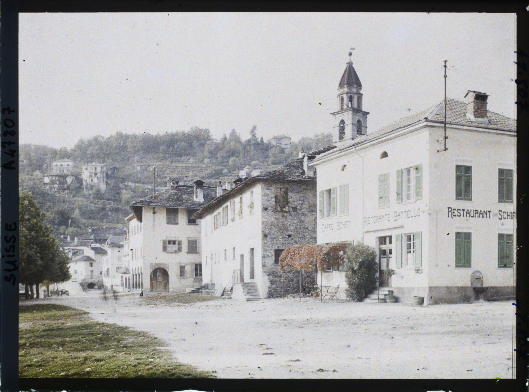 Image représentant Le Ristorante Battello sur les quais d'Ascona