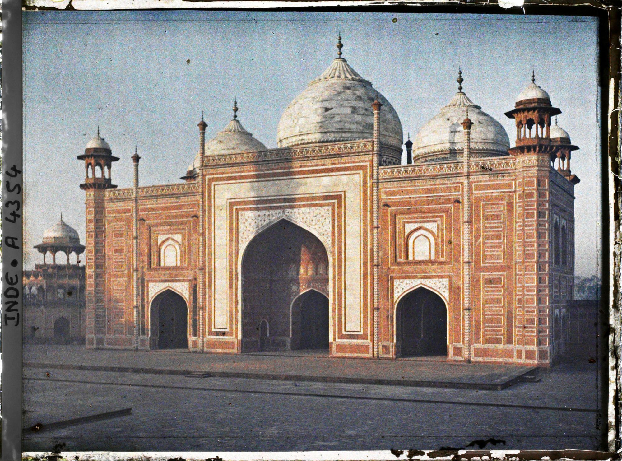 Image représentant La mosquée du Taj Mahal