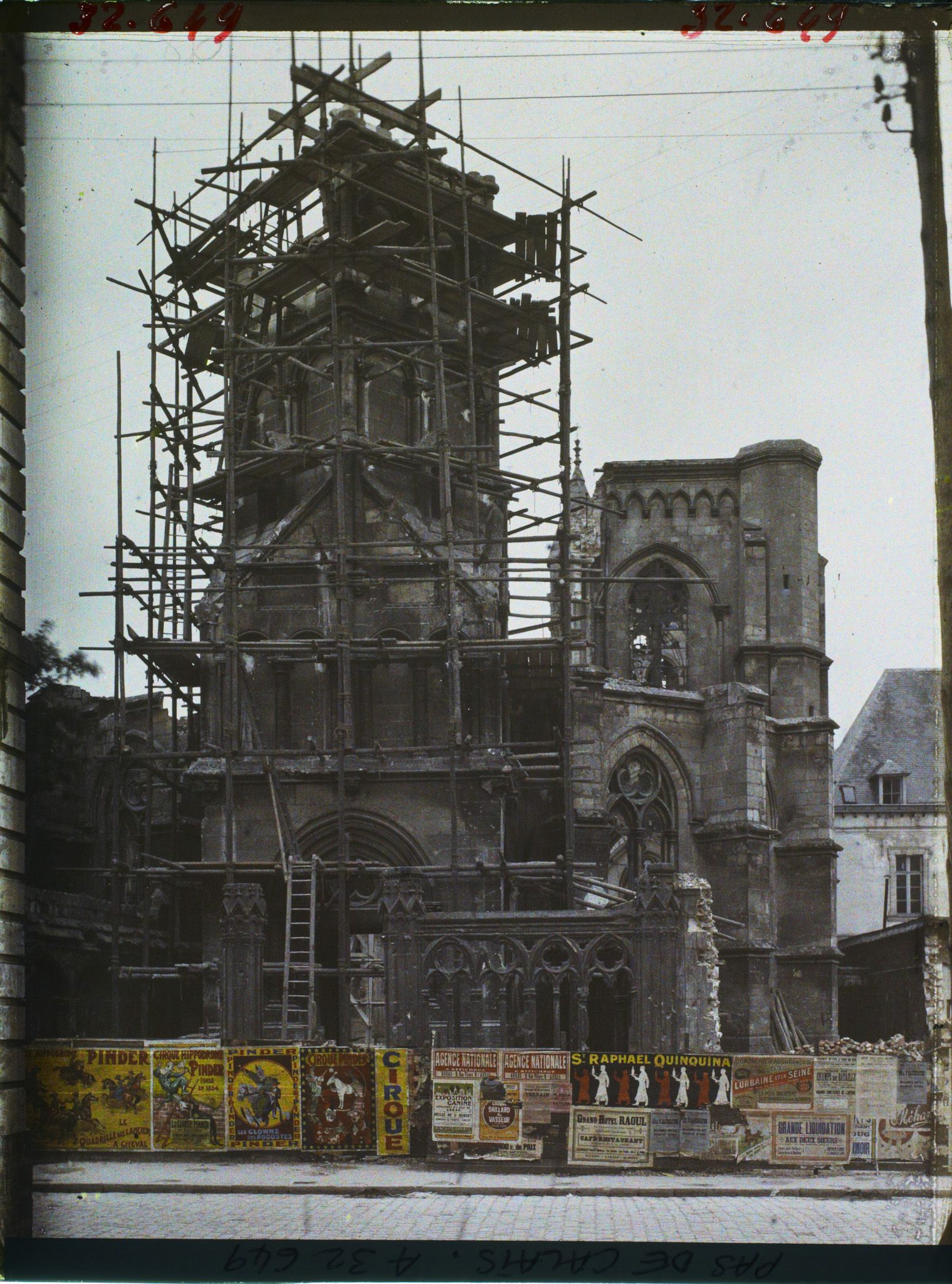 Image représentant France, Arras, Reconstruction de la Chapelle des Ursulines