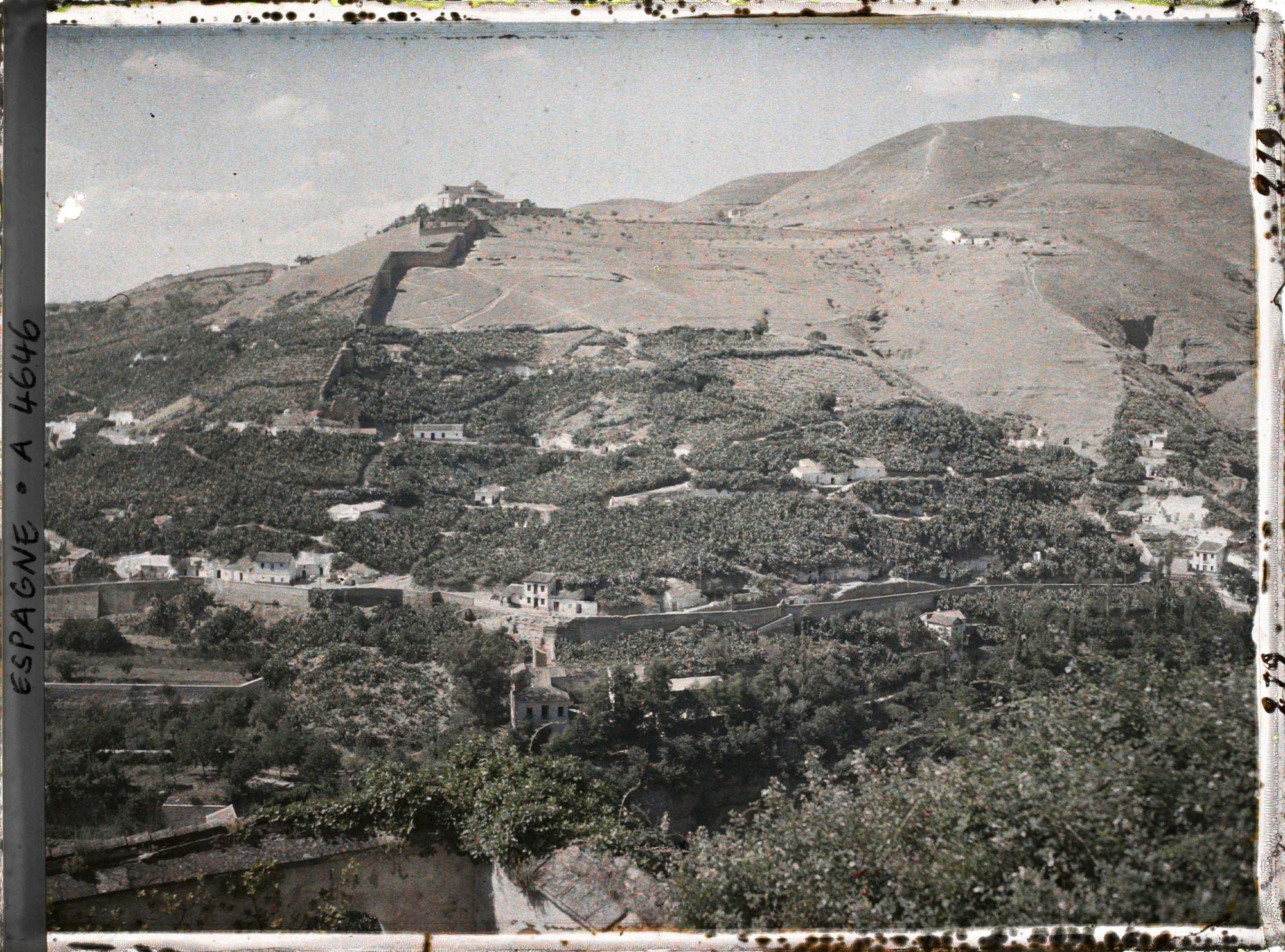 Image représentant Panorama sur le Sacromonte depuis le Generalife