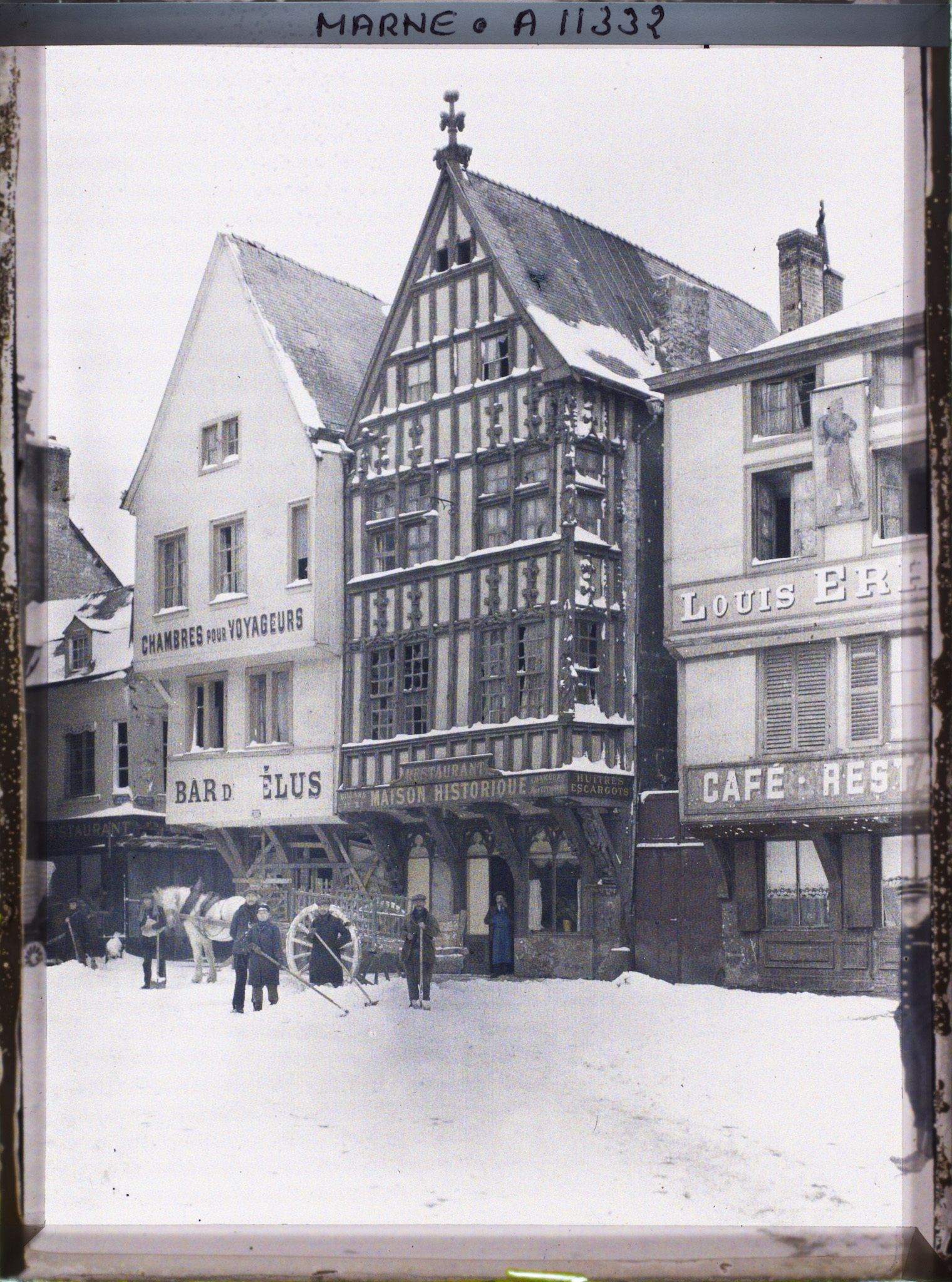 Image représentant Maison à colombages, place des Marchés actuelle place du Forum