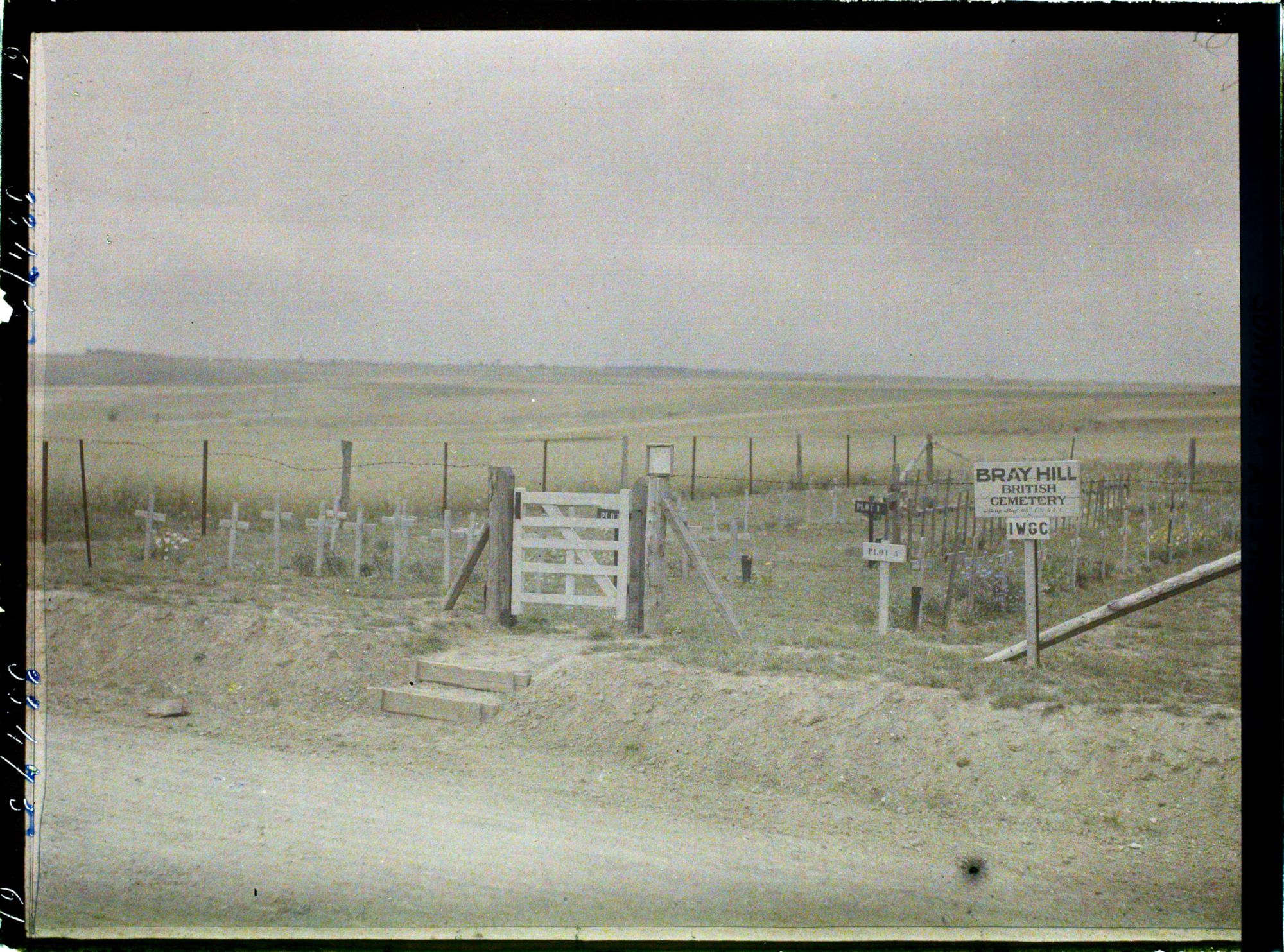 Image représentant France, Bray s/ Somme, Cimetière Anglais près de Bray s/ Somme