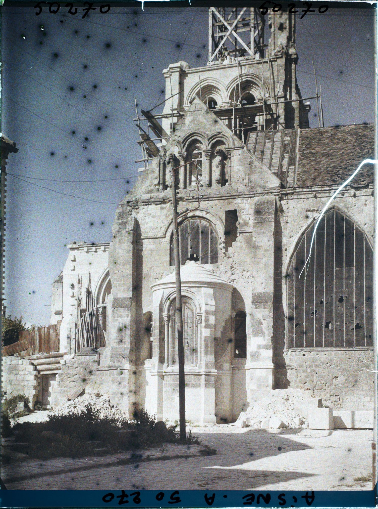 Image représentant France, Vailly, Détail de l'Abside