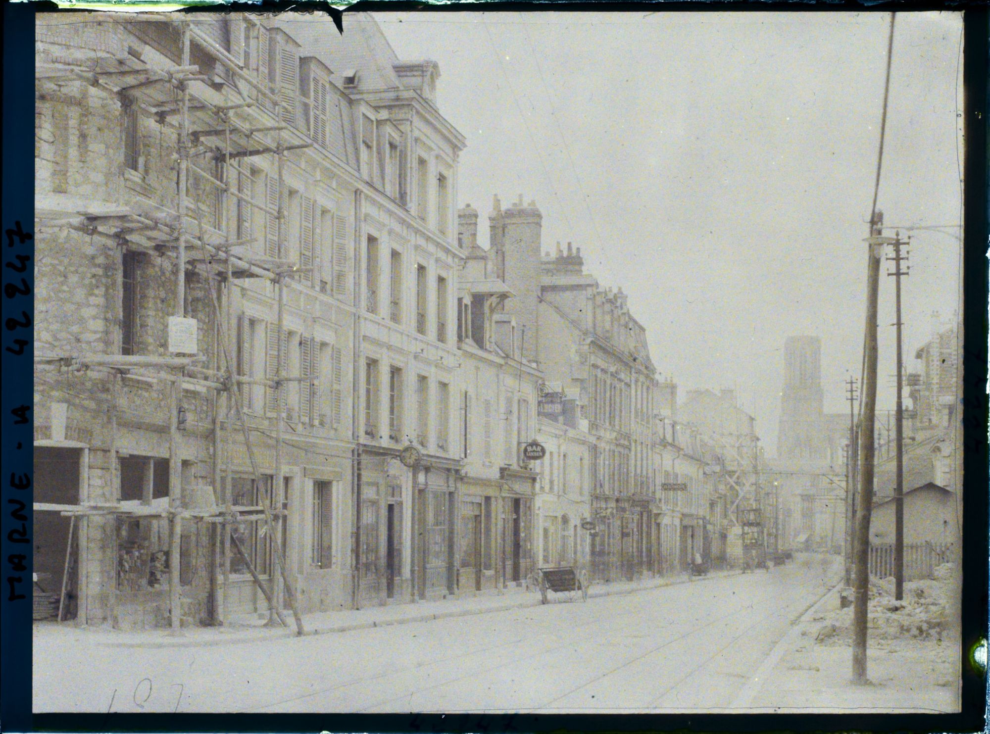 Image représentant France, Reims, Rue Gambetta