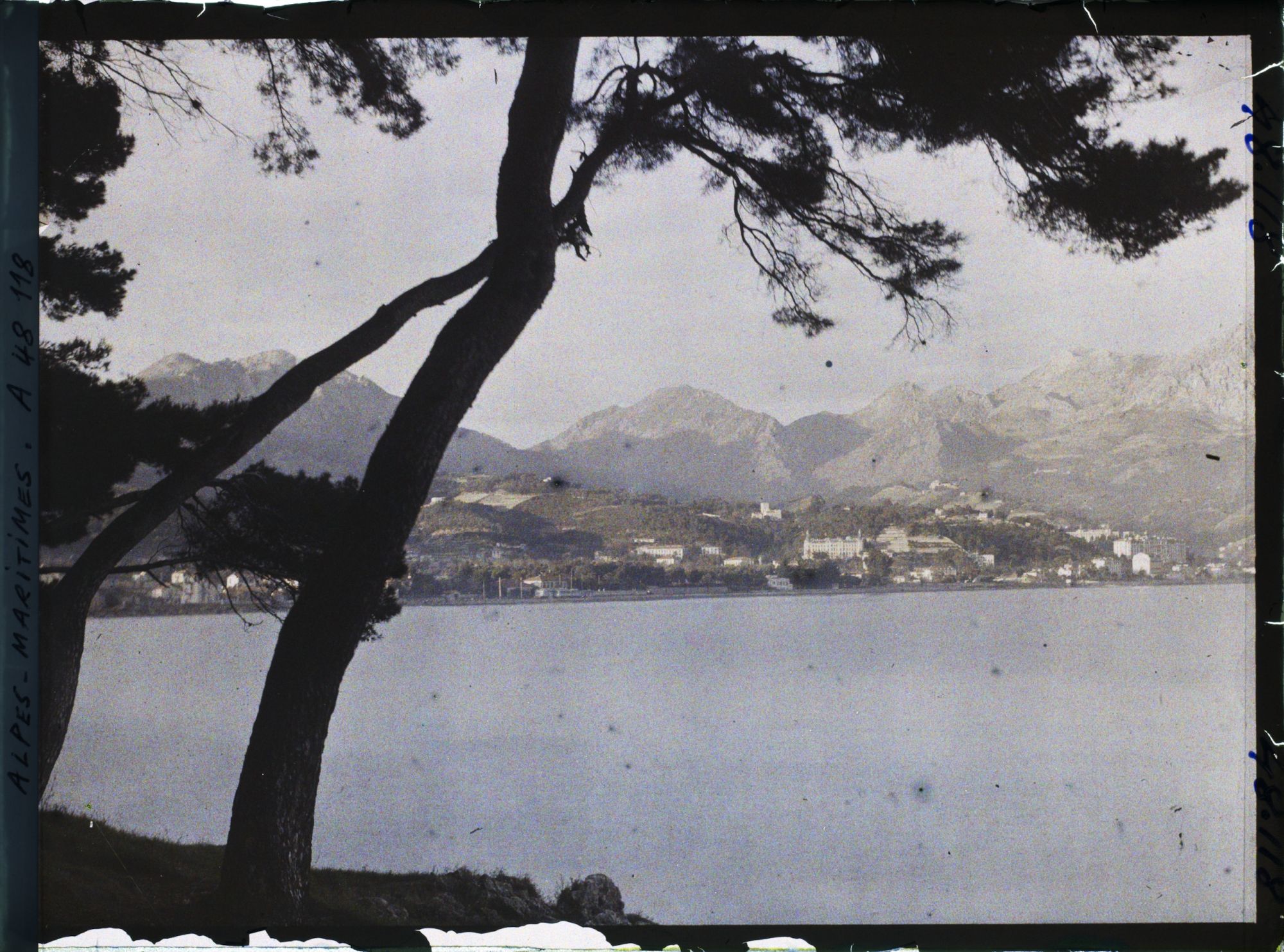 Image représentant Panorama sur Menton, vu depuis le rivage du cap Martin