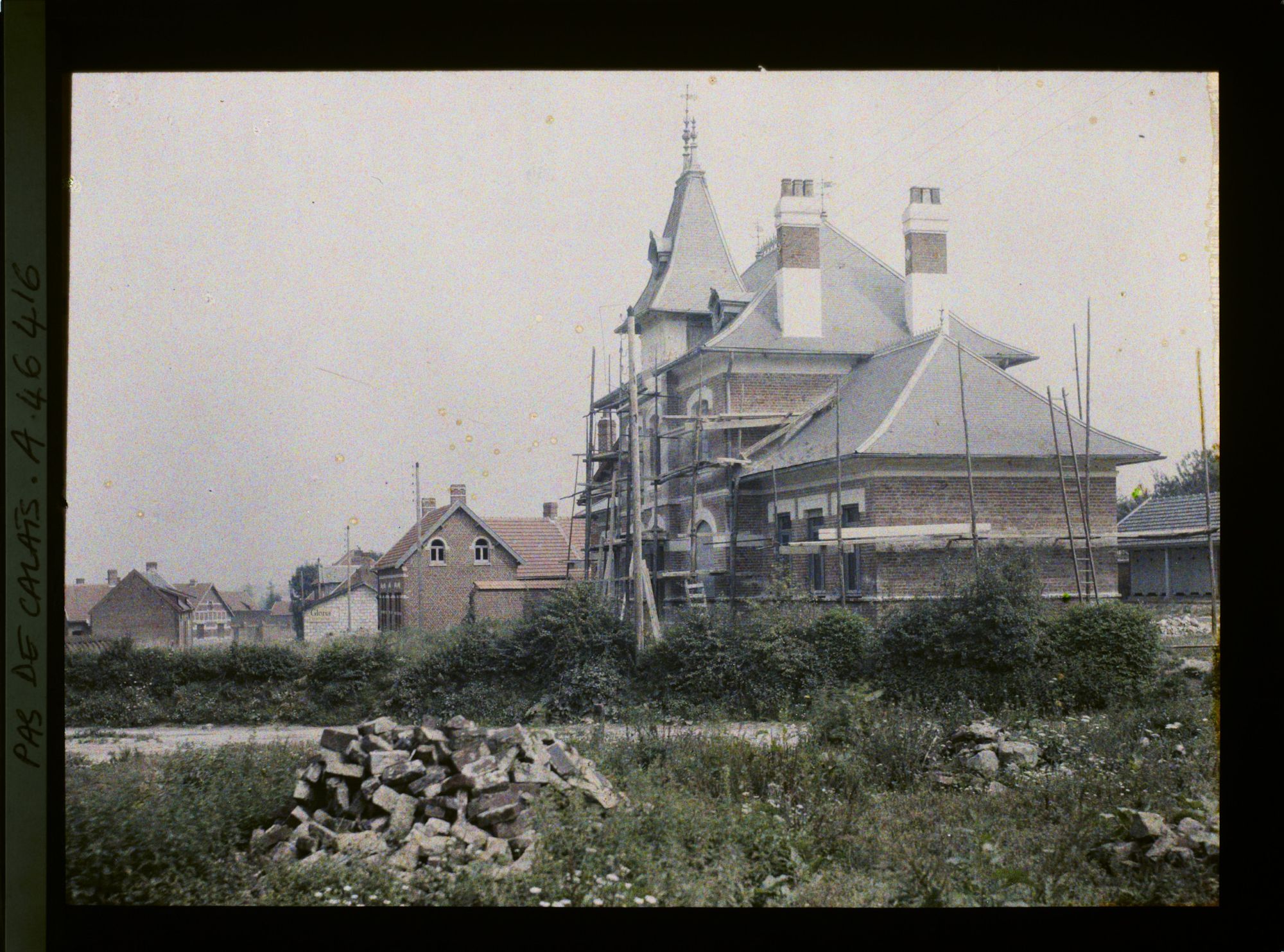 Image représentant France, Carency, Mairie en reconstruction