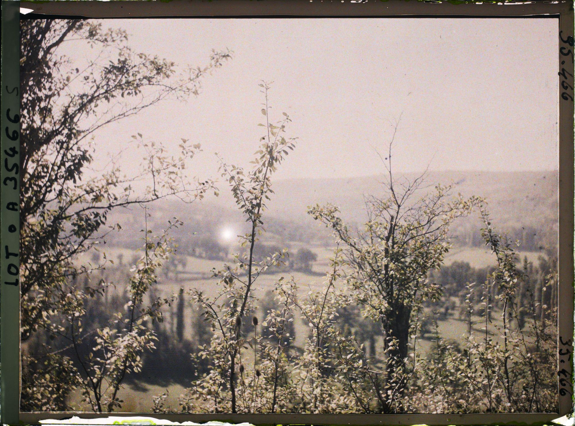 Image représentant France, Capdenac (Lot), Un aspect de la vallée du Lot vue de la route de Capdenac direction Figeac