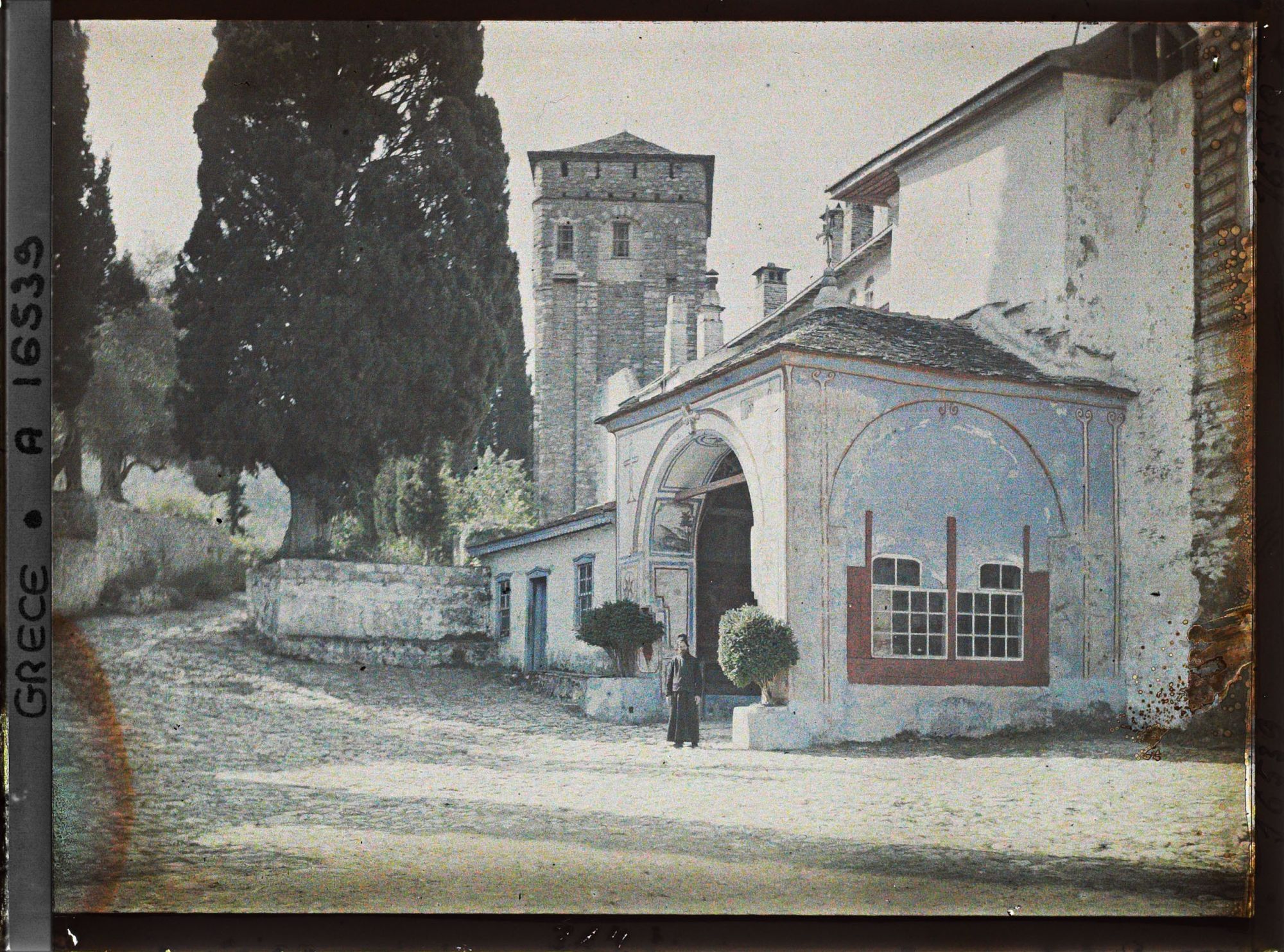 Image représentant Turquie, Hilendar, Entrée du Monastère
