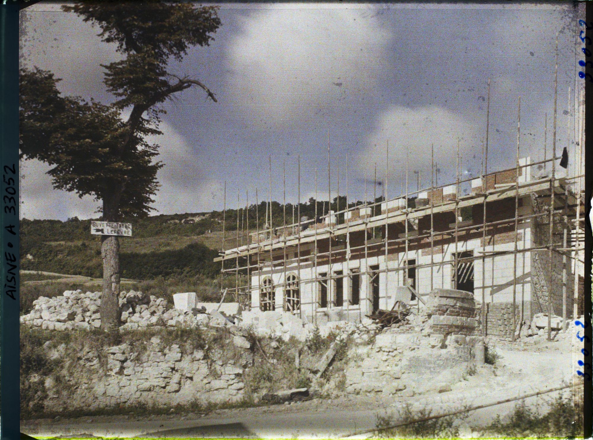 Image représentant France, Vauxaillon, Ruines et reconstruction