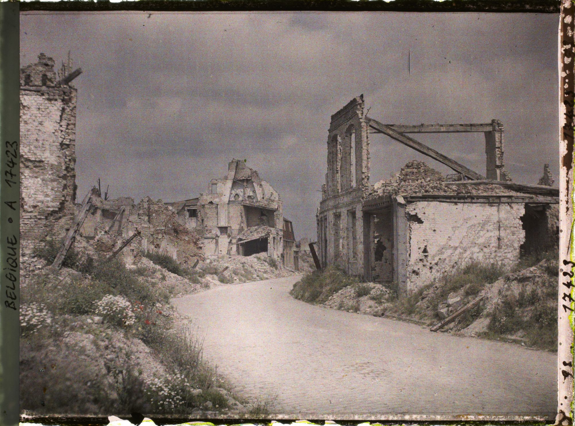 Image représentant Belgique, Ypres, La rue de Dixmude