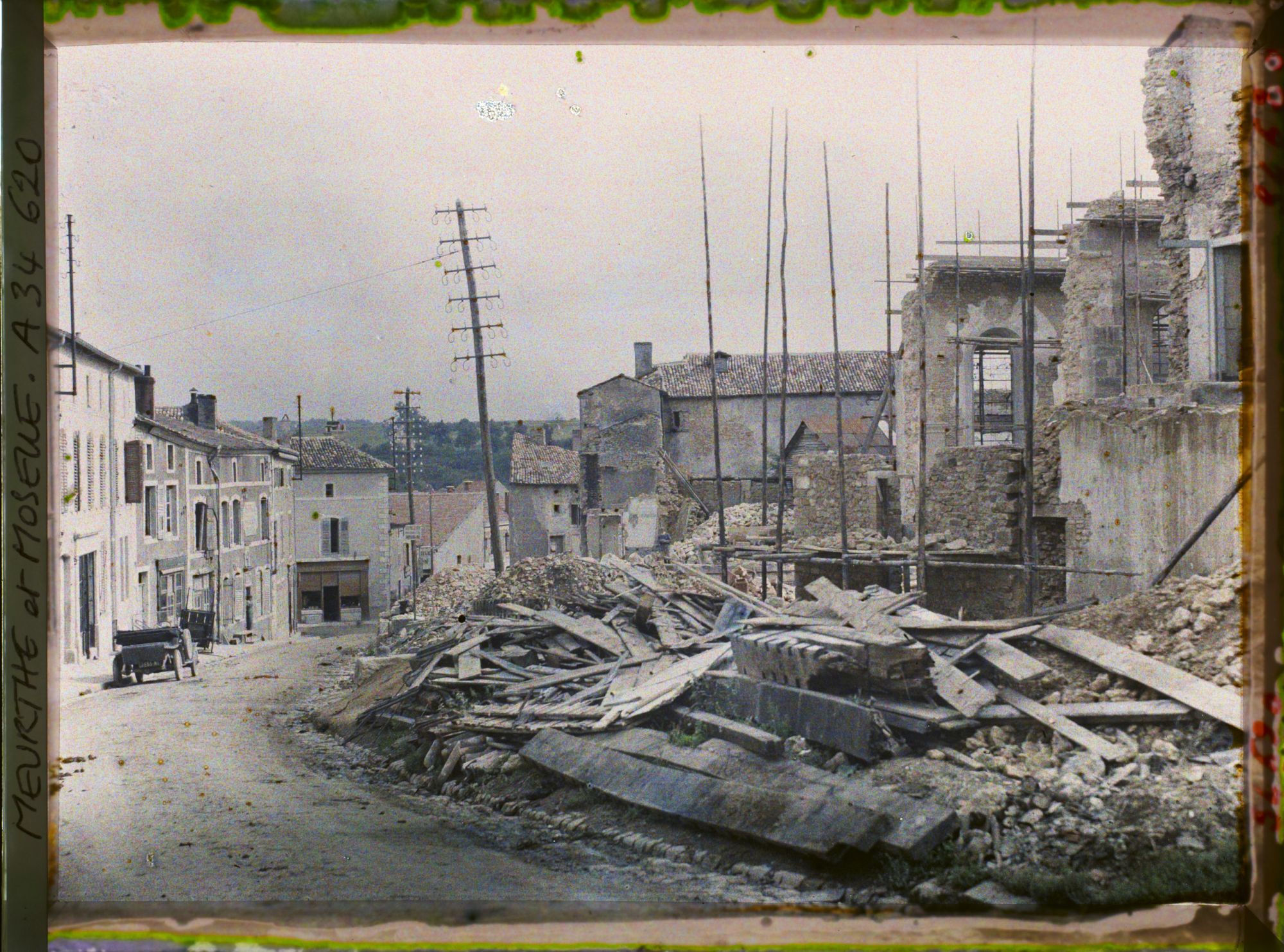 Image représentant France, Thiaucourt, Ruines rue Carnot