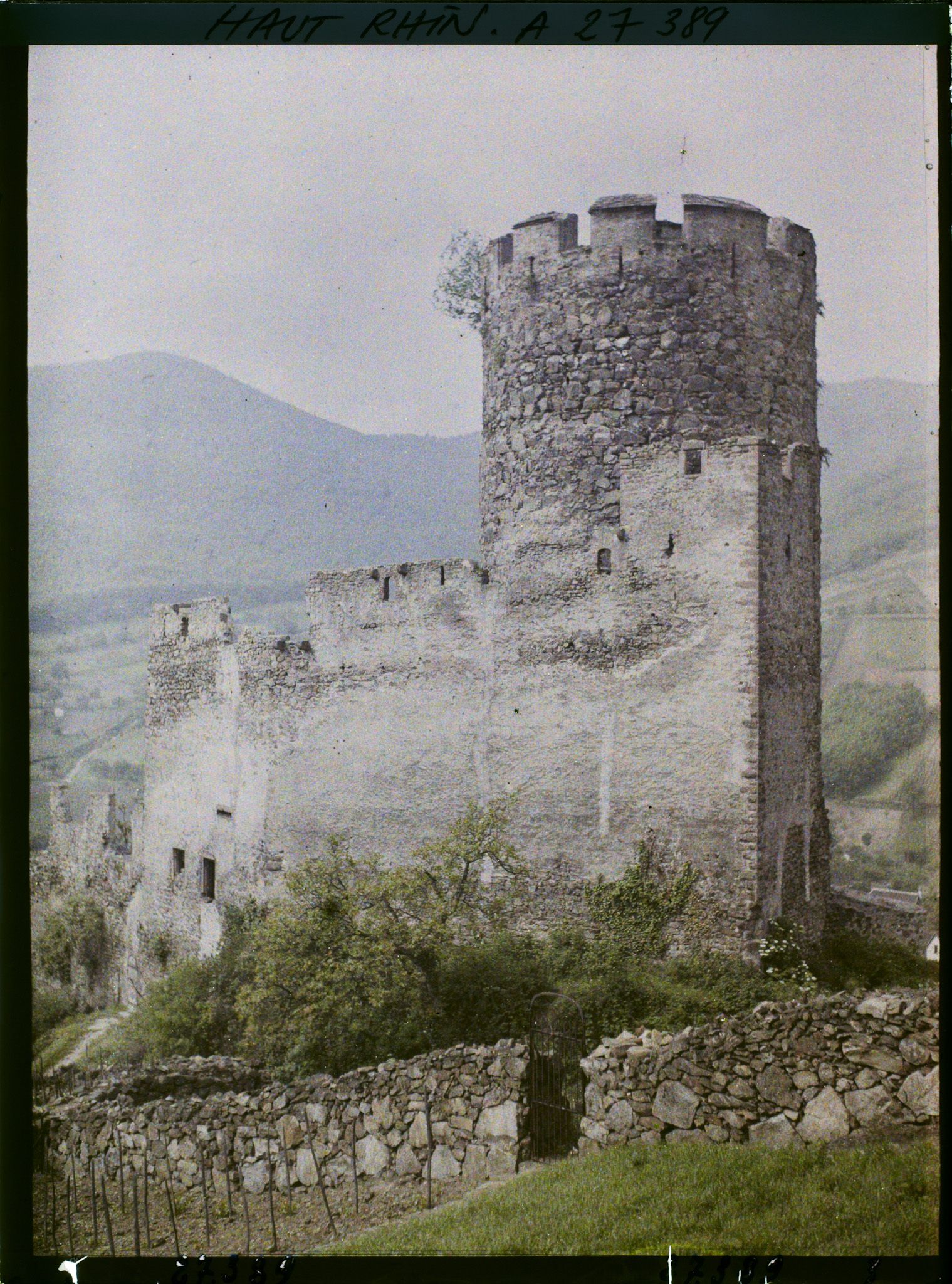 Image représentant France, Kaysersberg, Le Donjon du Château