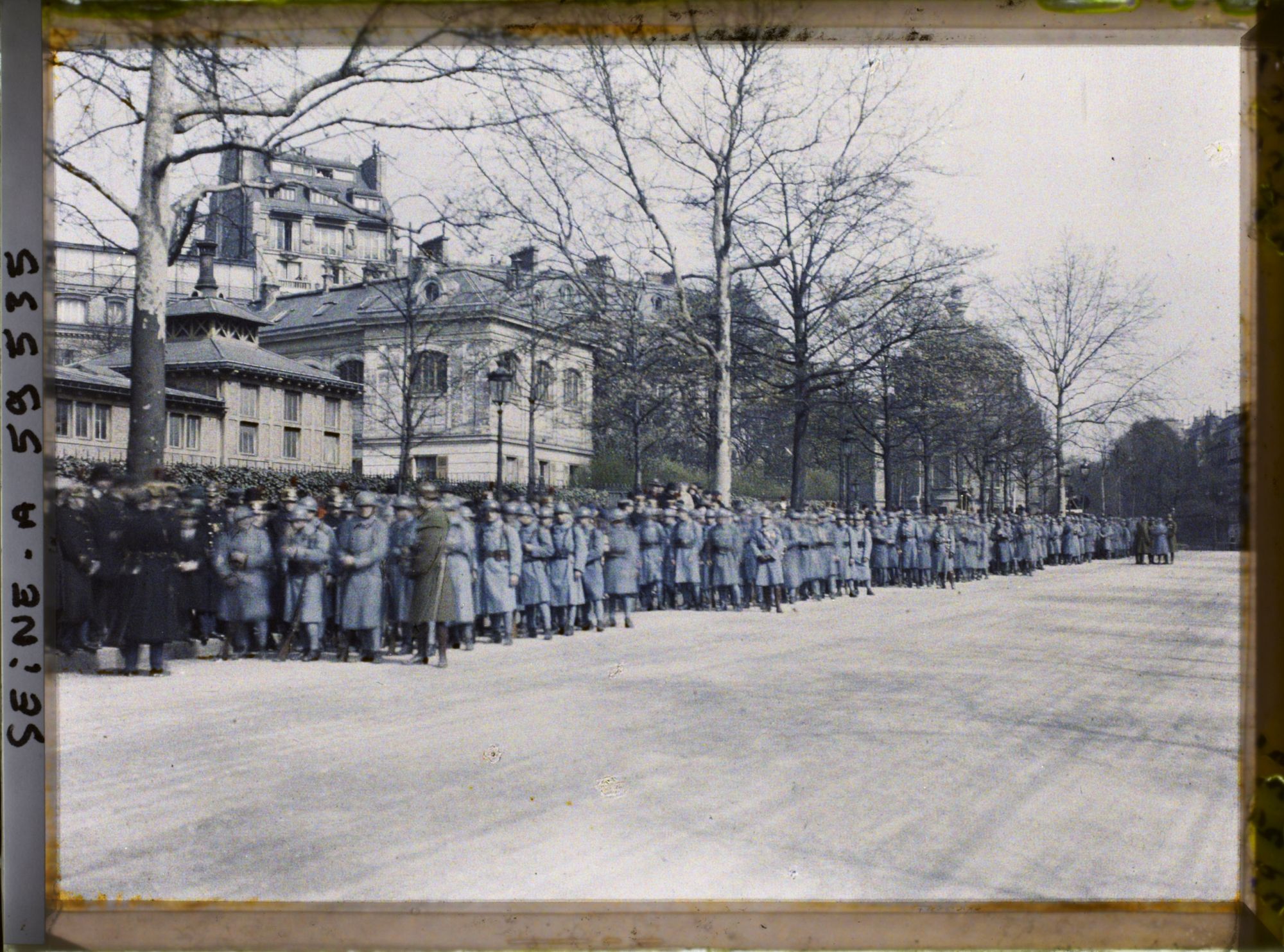 Image représentant Les funérailles de l'ambassadeur des États-Unis Myron Herrick avenue d'Iéna