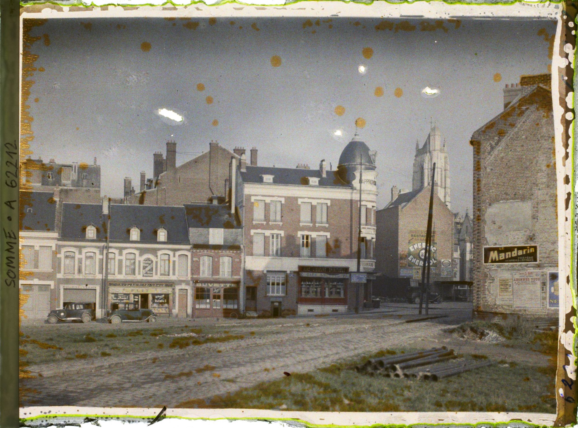 Image représentant Somme, Péronne, Quartier Ouest au Soleil Couchant