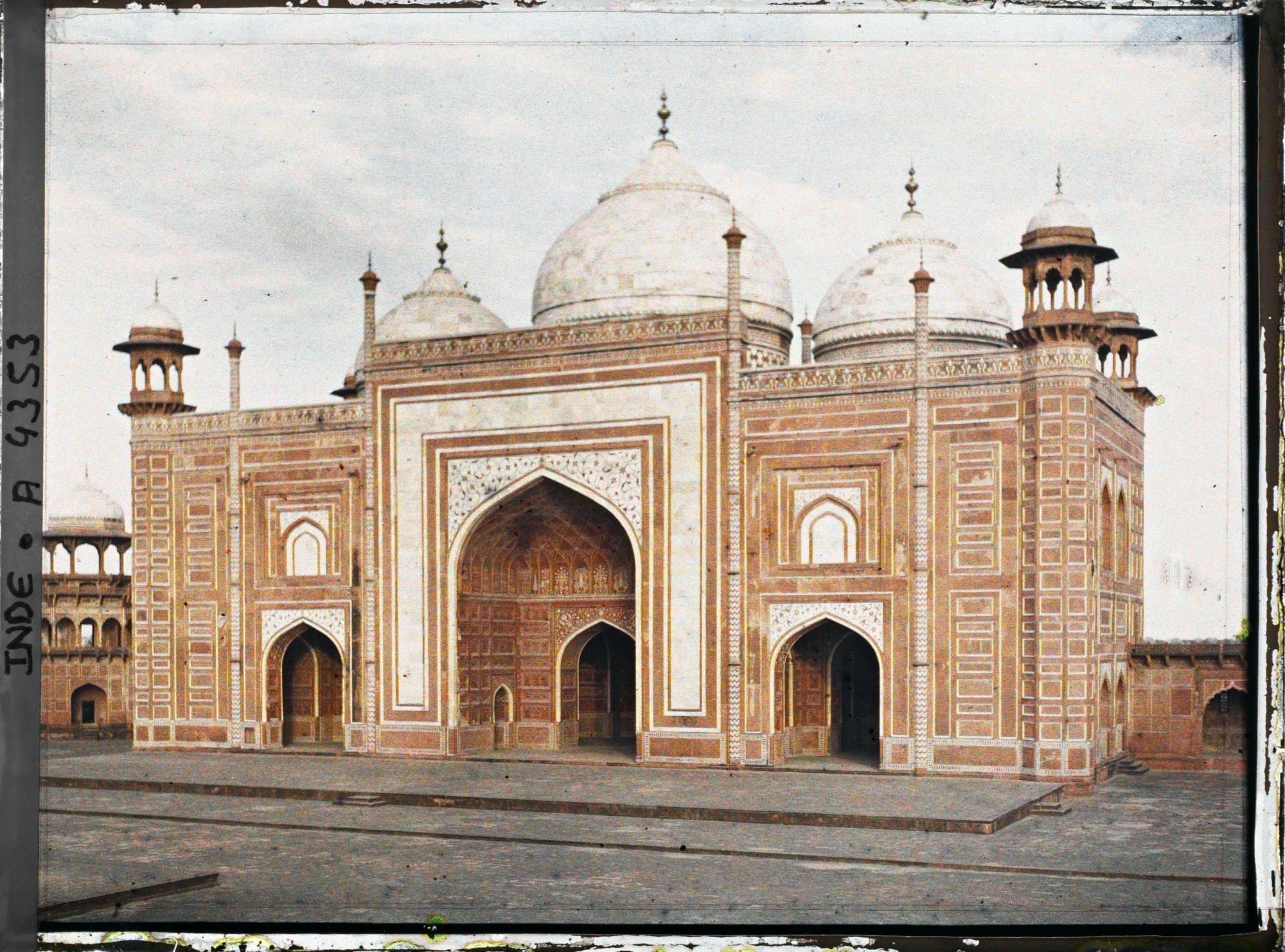 Image représentant La mosquée du Taj Mahal