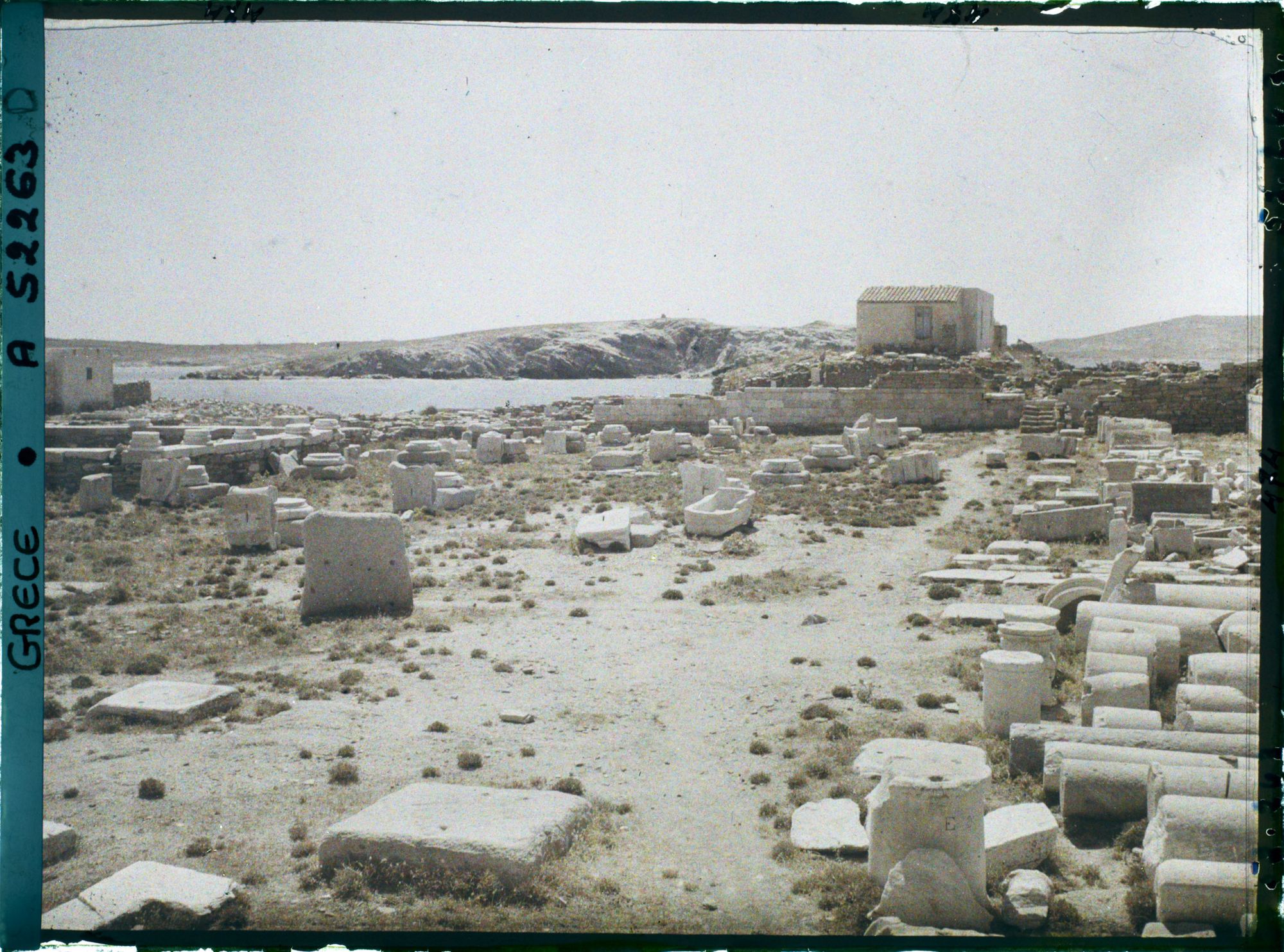 Image représentant La Salle Hypostyle vue vers la mer